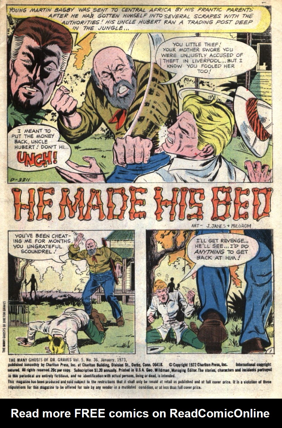 Read online The Many Ghosts of Dr. Graves comic -  Issue #36 - 3