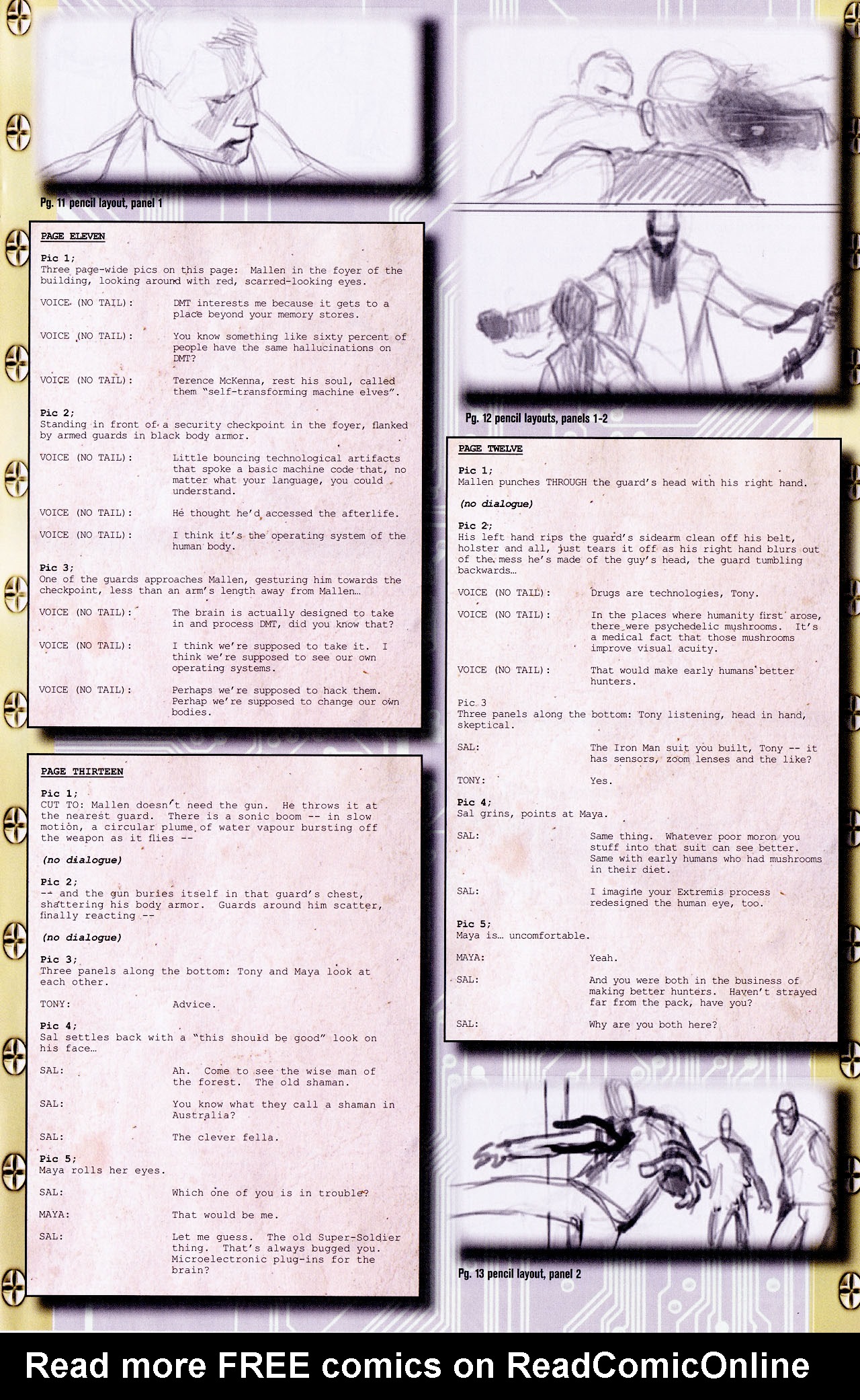 Read online Iron Man: Extremis Director's Cut comic -  Issue #2 - 29