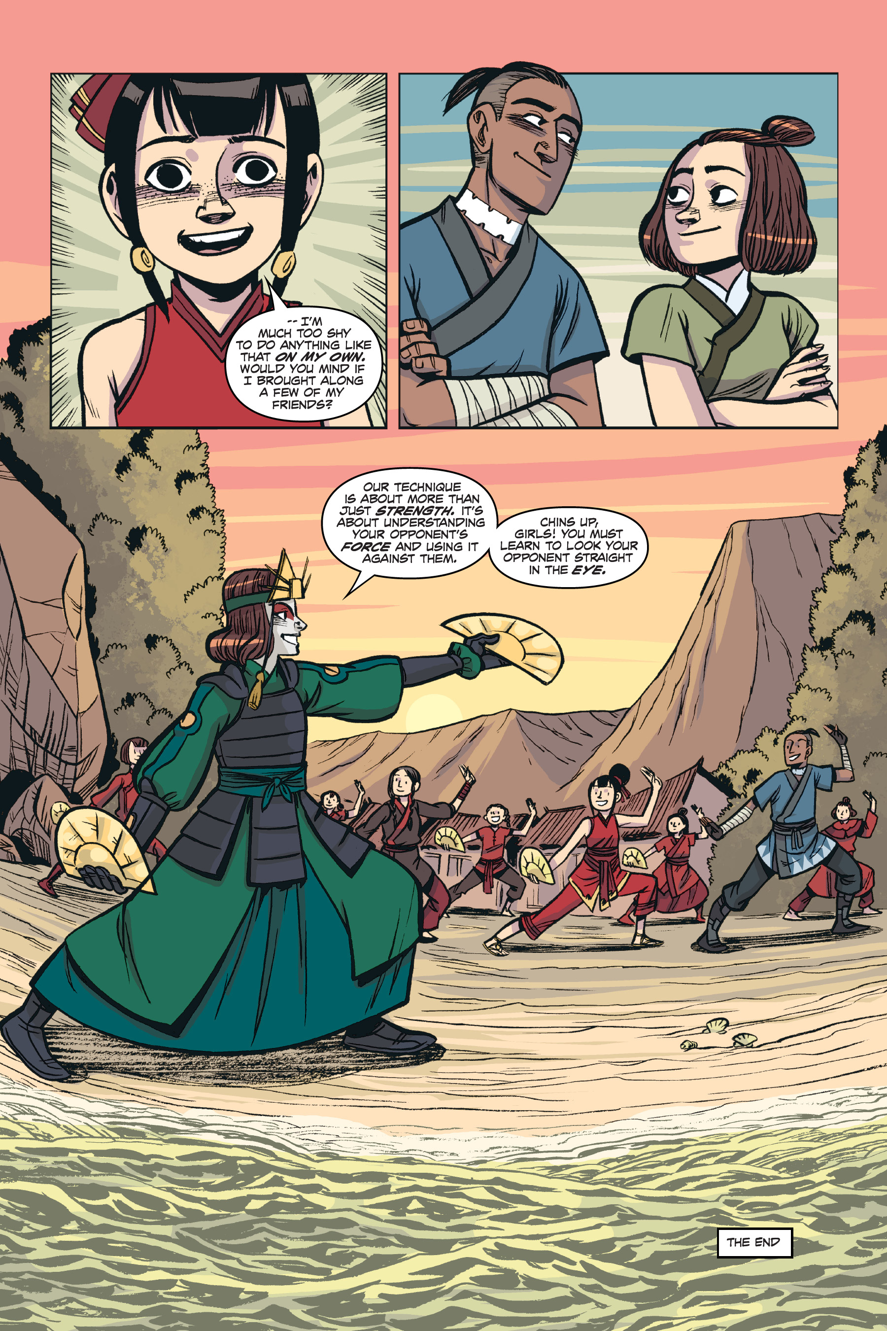 Read online Nickelodeon Avatar: The Last Airbender - Team Avatar Tales comic -  Issue # TPB - 31