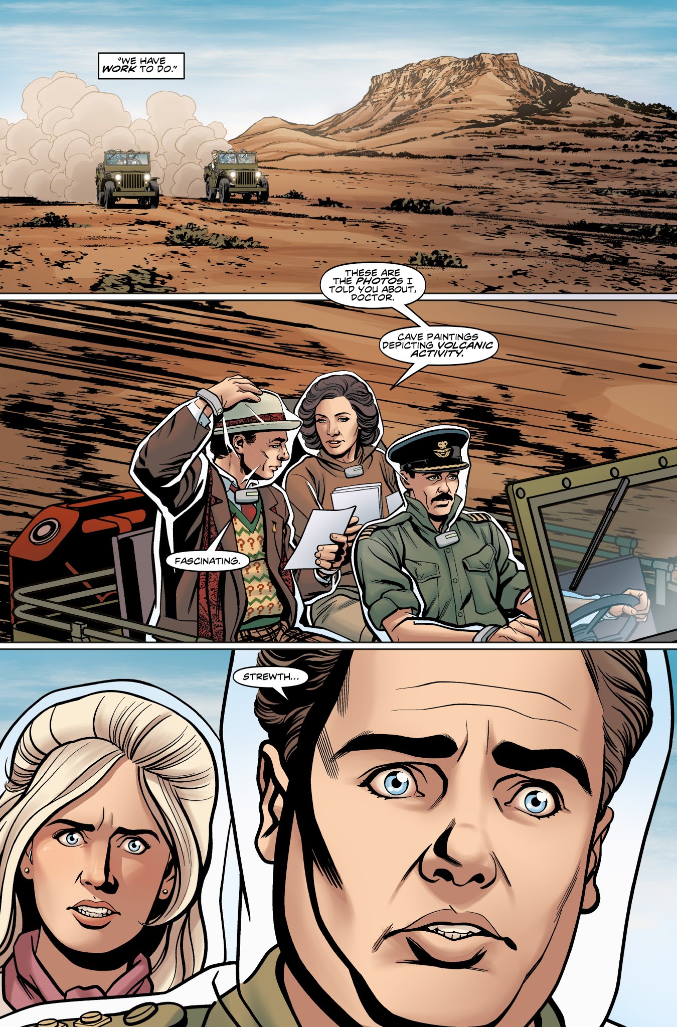 Read online Doctor Who: The Seventh Doctor: Operation Volcano comic -  Issue #1 - 37