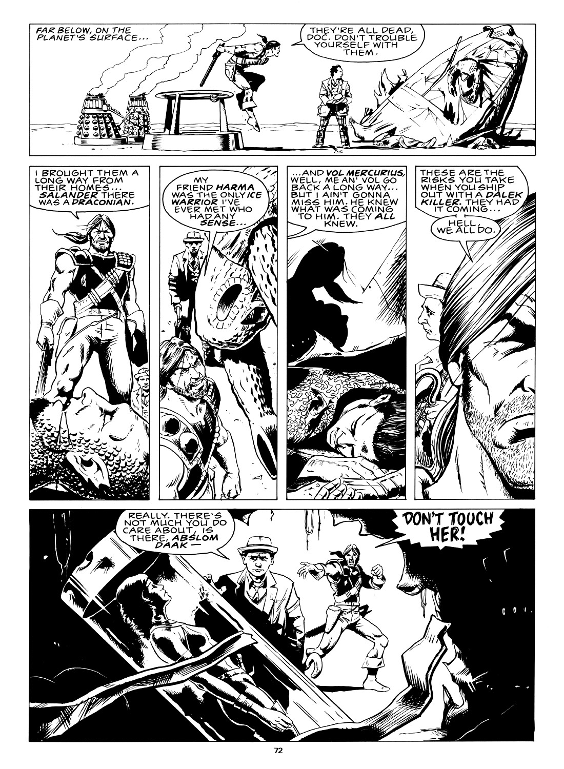 Read online Marvel Graphic Novel comic -  Issue #4 Abslom Daak, Dalek Killer - 69