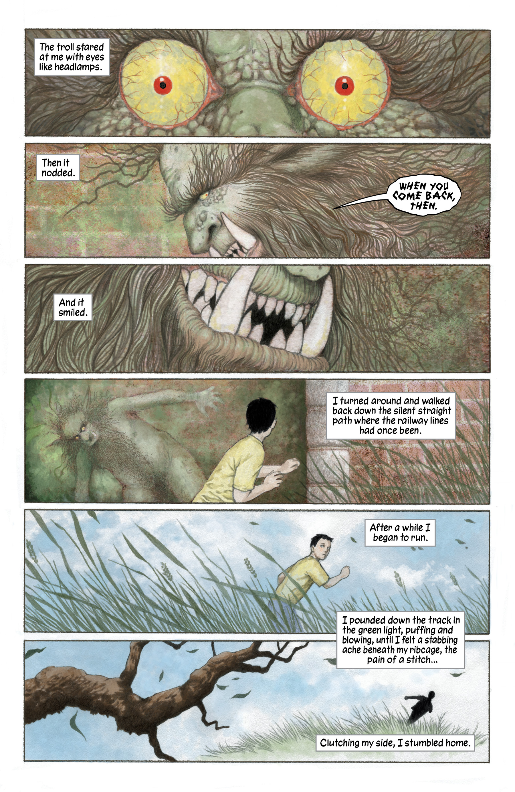 Read online Neil Gaiman's Troll Bridge comic -  Issue # TPB - 30