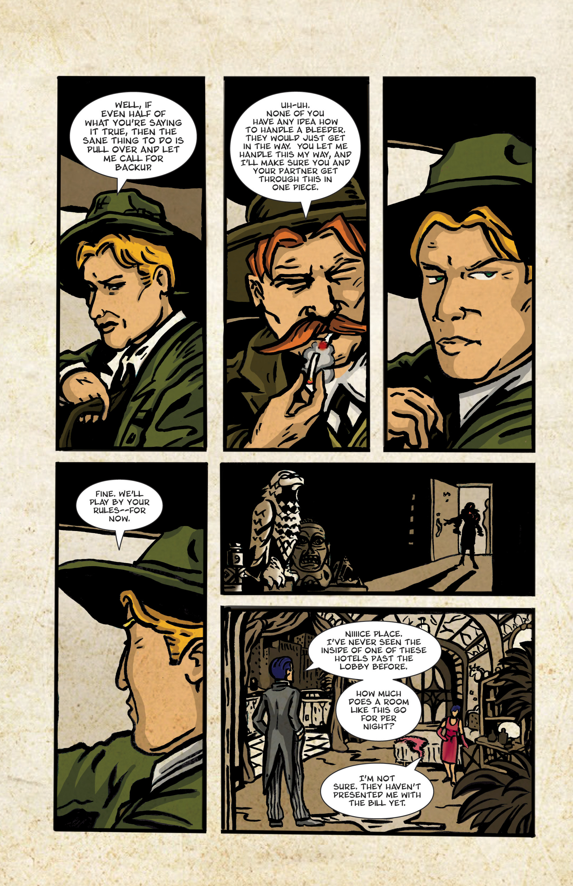 Read online Mobster Graveyard comic -  Issue #5 - 7