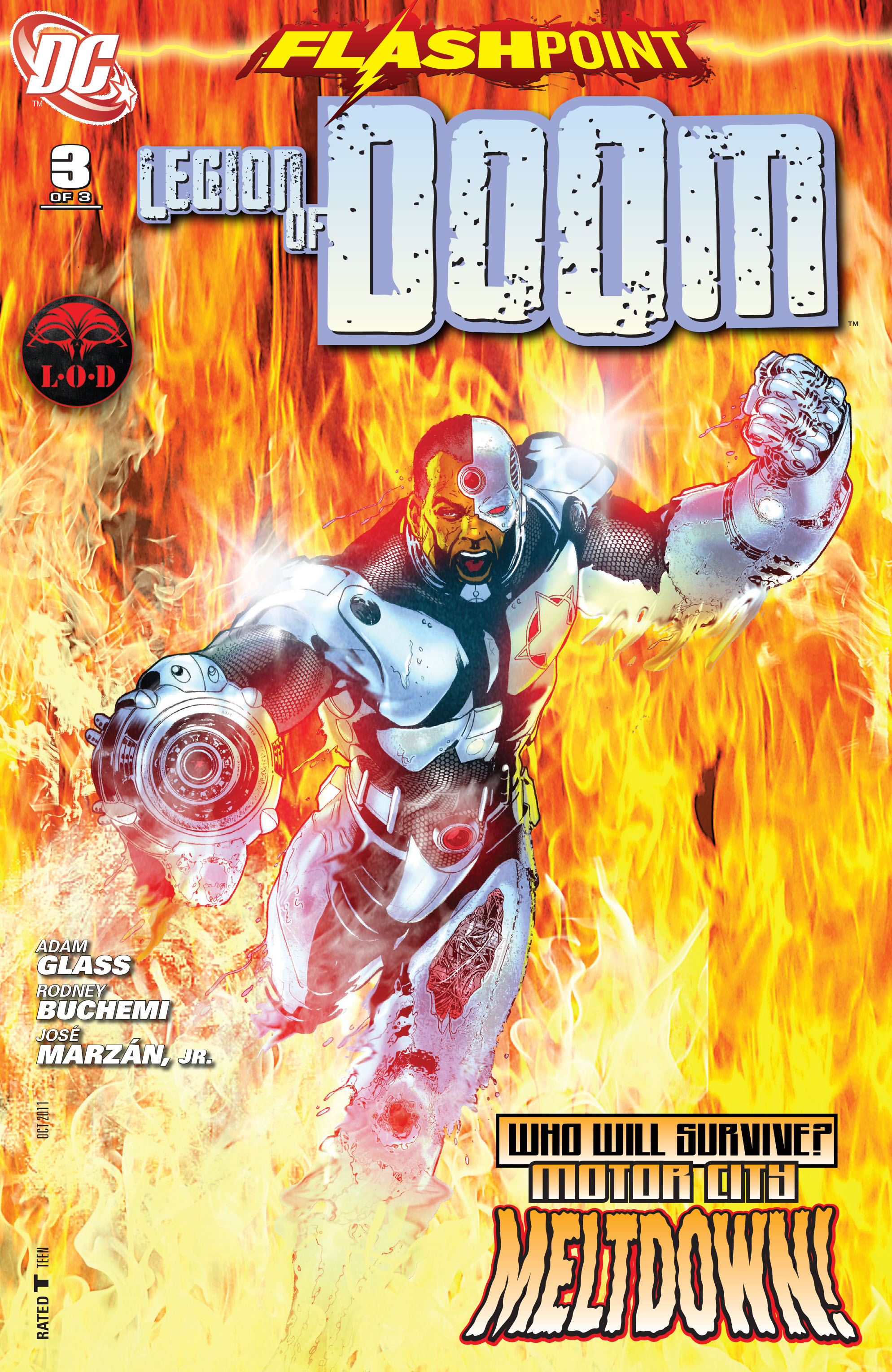 Read online Flashpoint: The Legion of Doom comic -  Issue #3 - 1