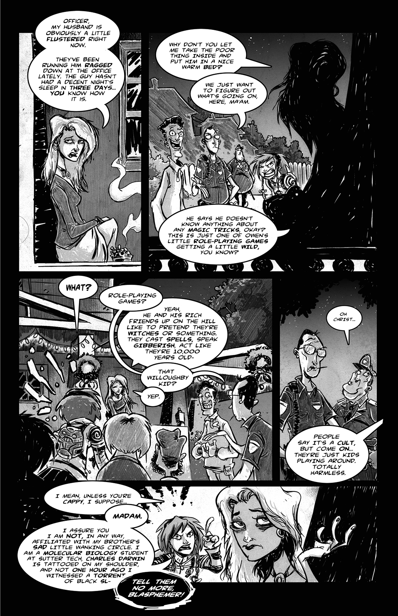 Read online Eldritch! comic -  Issue #1 - 14