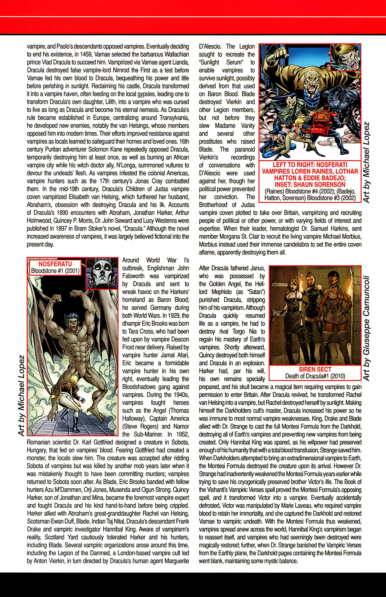 Read online Vampires: The Marvel Undead comic -  Issue # Full - 41