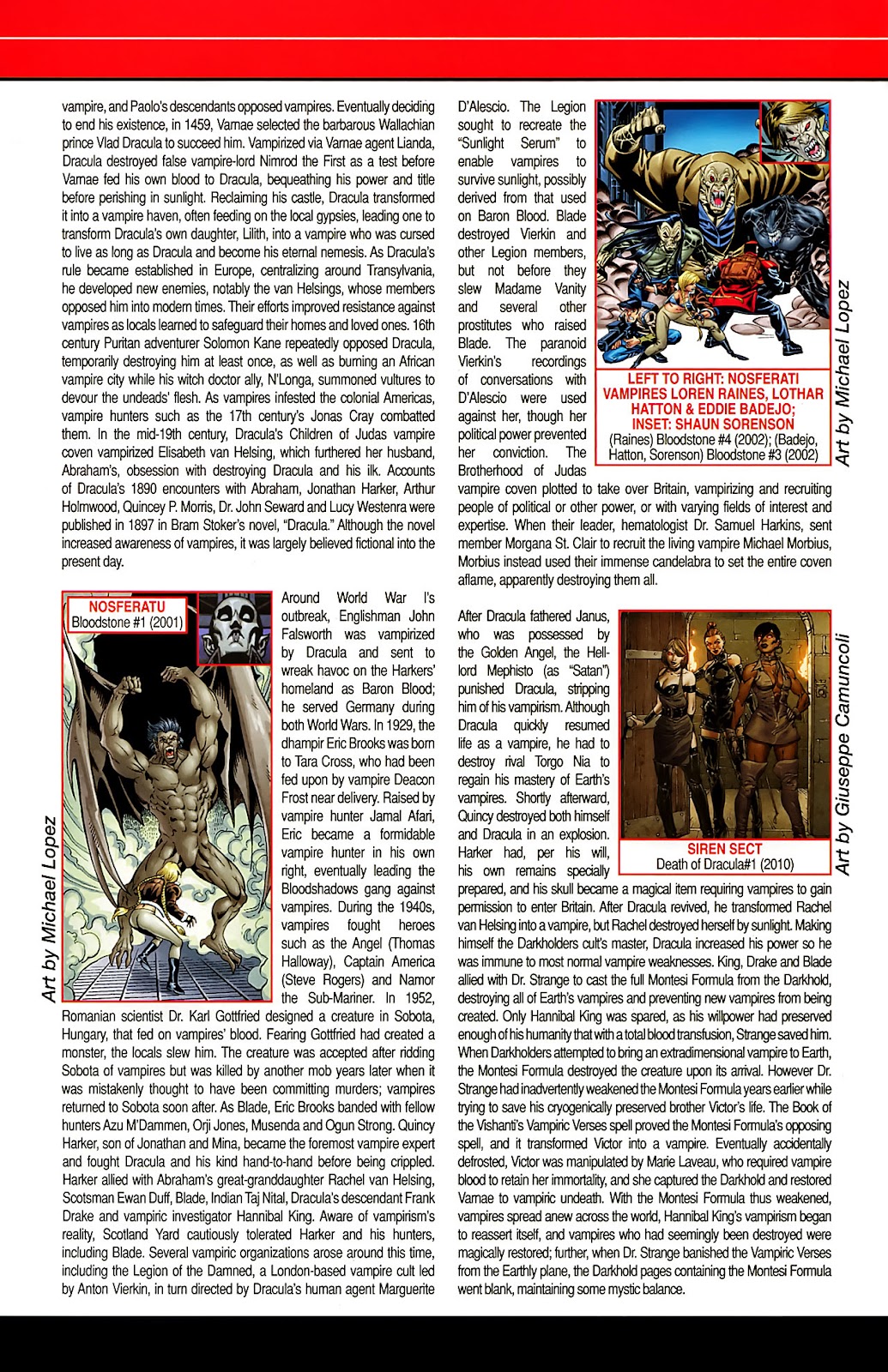 Vampires: The Marvel Undead issue Full - Page 41