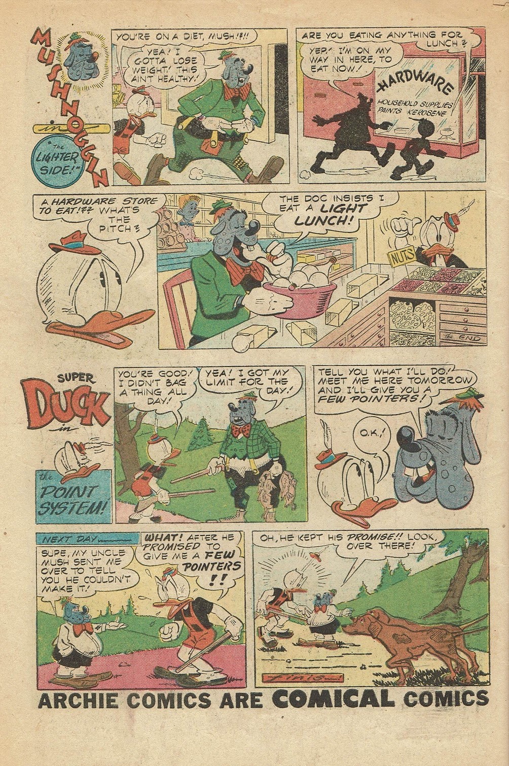 Read online Super Duck Comics comic -  Issue #65 - 34