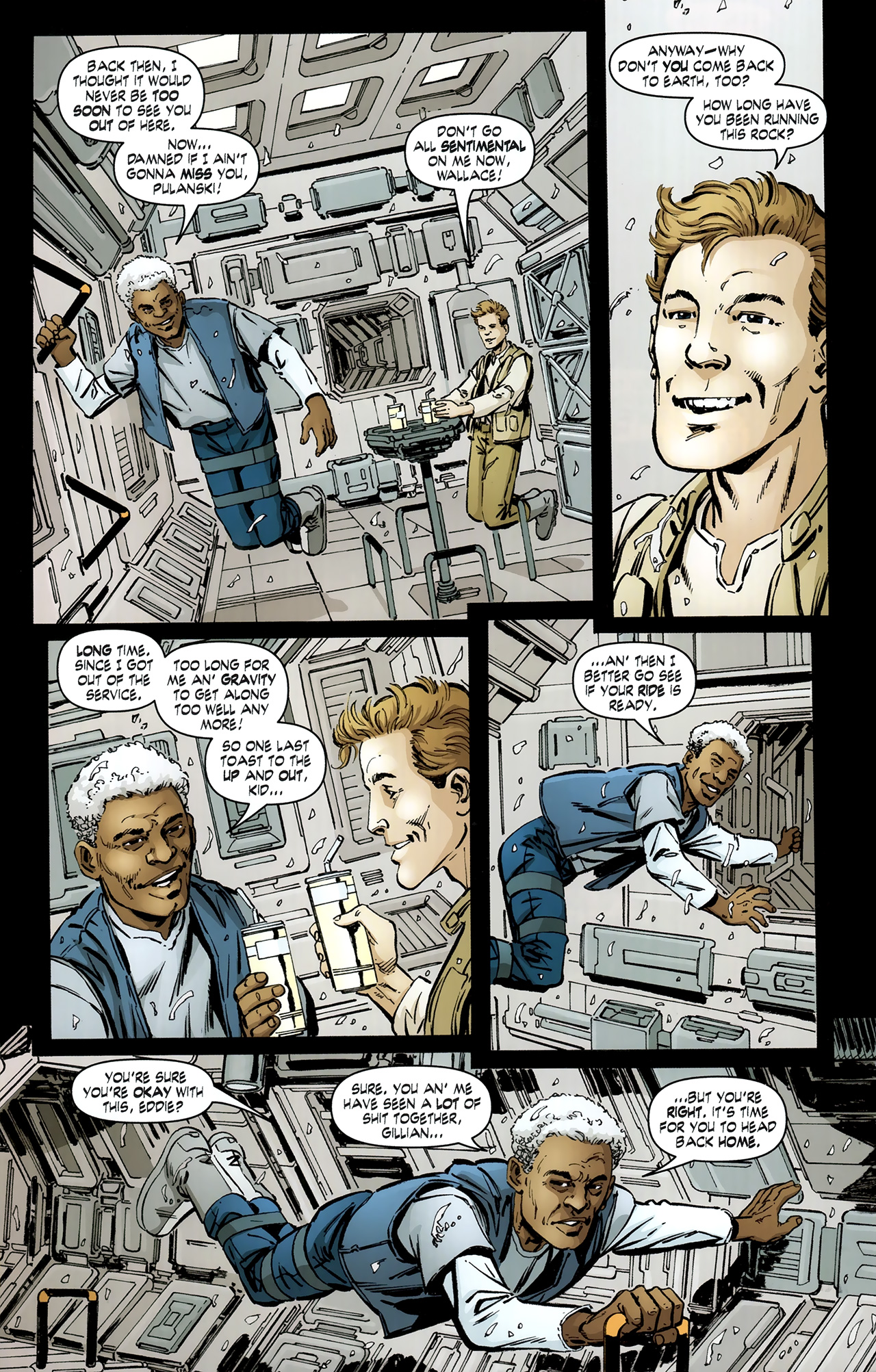 Read online John Byrne's Next Men (2010) comic -  Issue #8 - 14