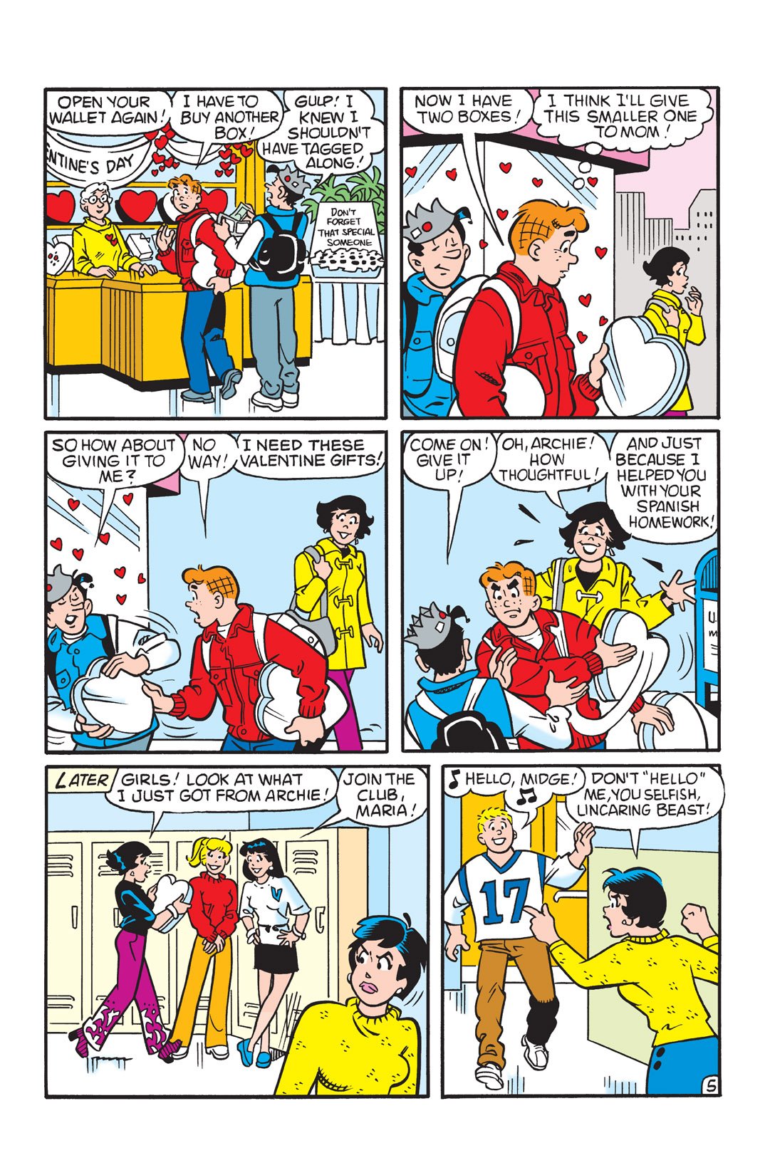 Read online Archie (1960) comic -  Issue #519 - 6