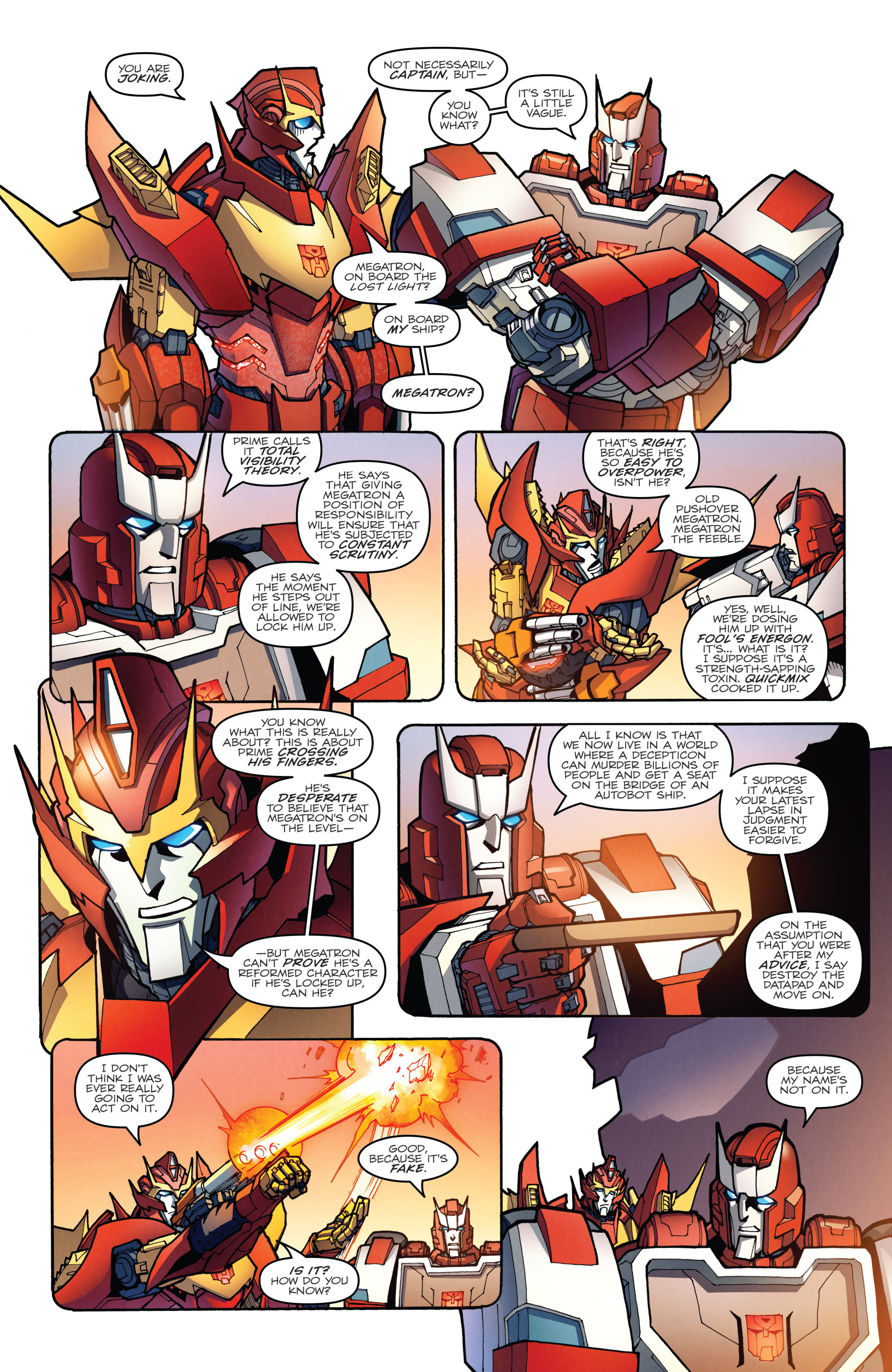 Read online The Transformers: More Than Meets The Eye comic -  Issue #30 - 22