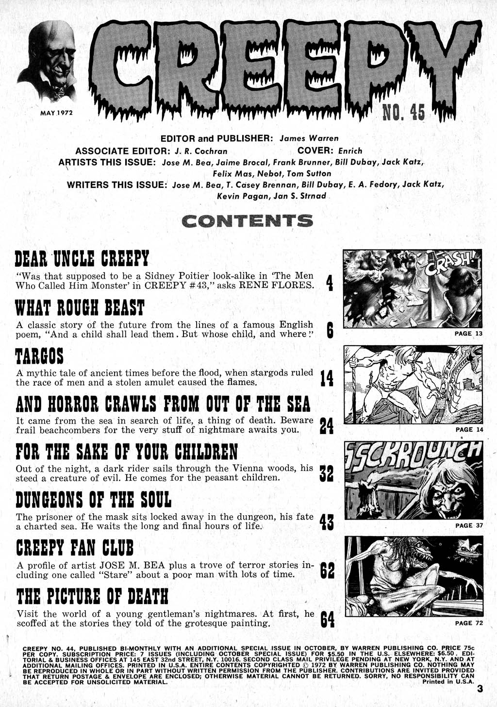 Creepy (1964) Issue #45 #45 - English 3