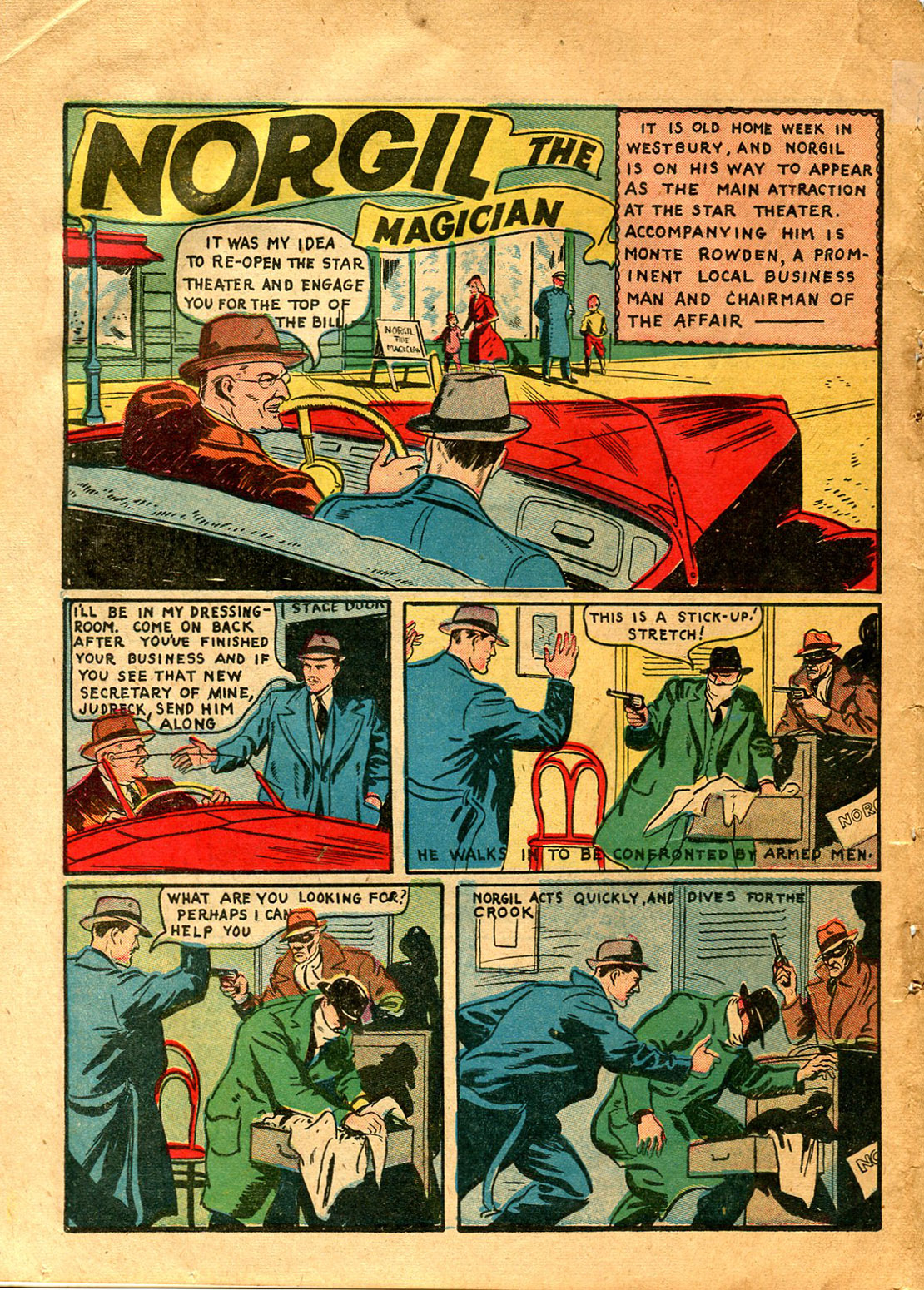 Read online Shadow Comics comic -  Issue #9 - 48