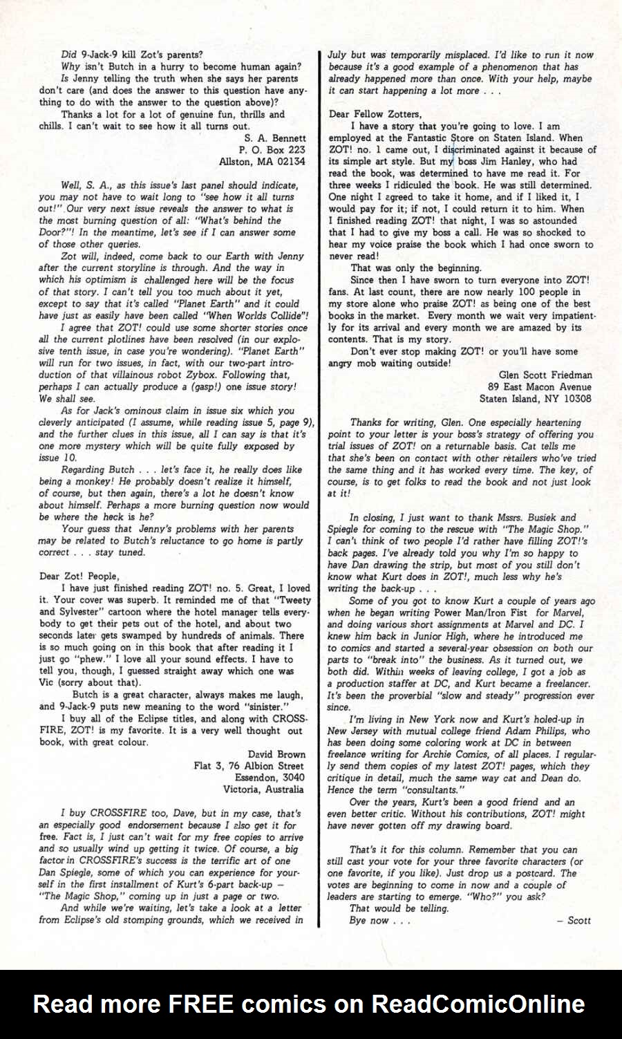 Read online Zot! comic -  Issue #7 - 26