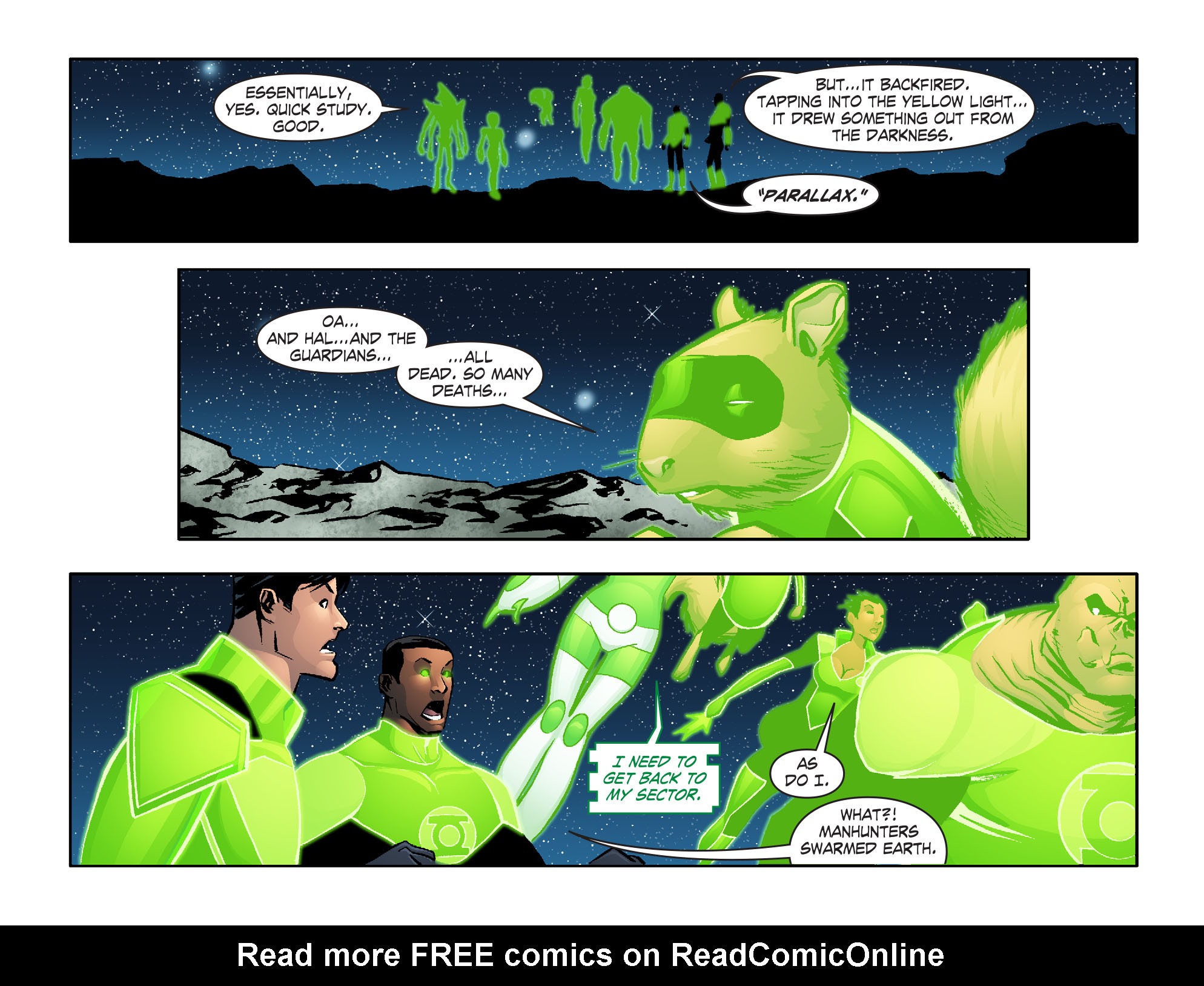 Read online Smallville: Lantern [I] comic -  Issue #6 - 7