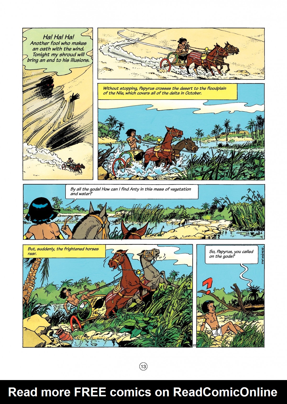 Read online Papyrus comic -  Issue #5 - 13