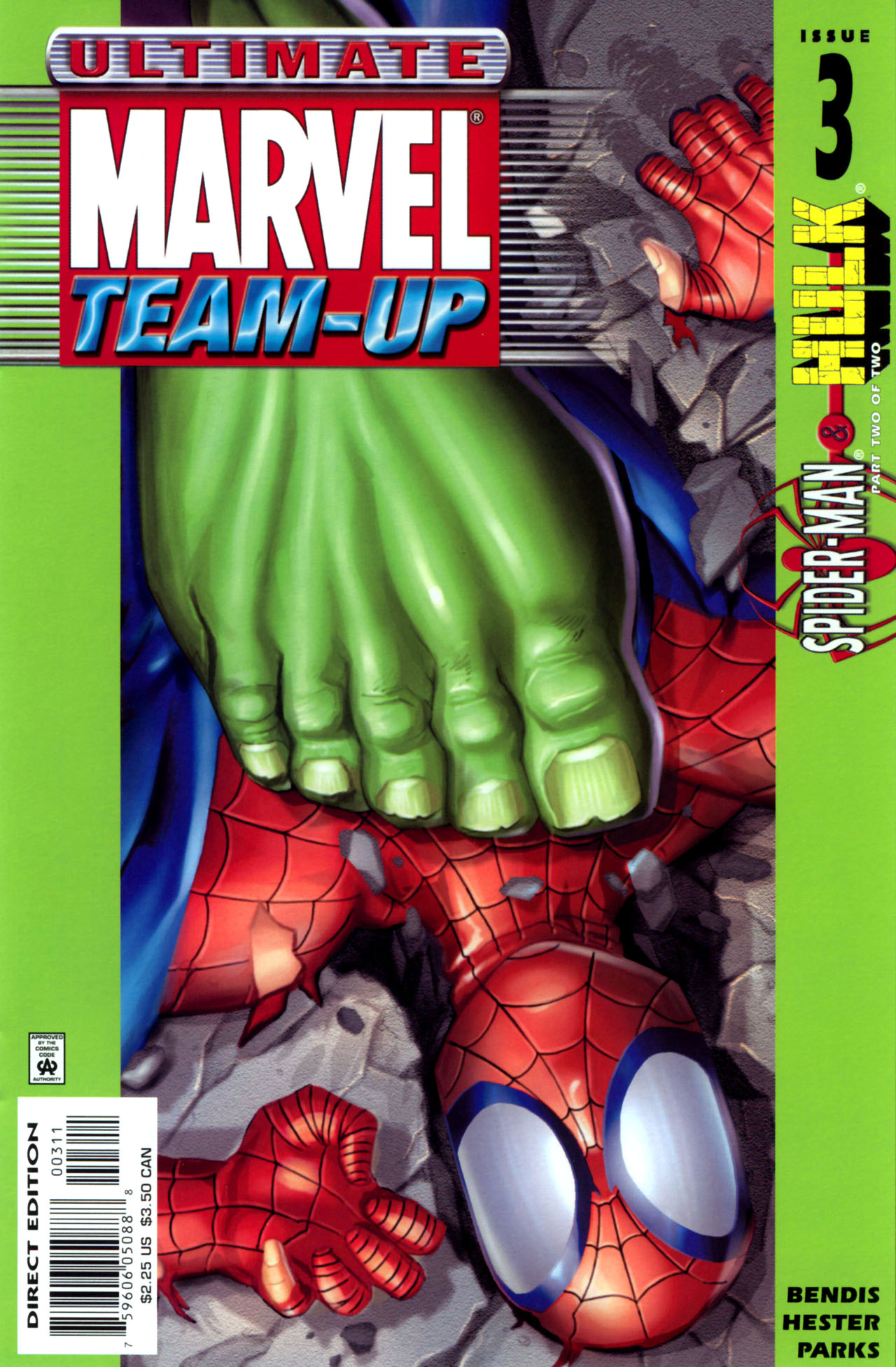 Read online Ultimate Marvel Team-Up comic -  Issue #3 - 1