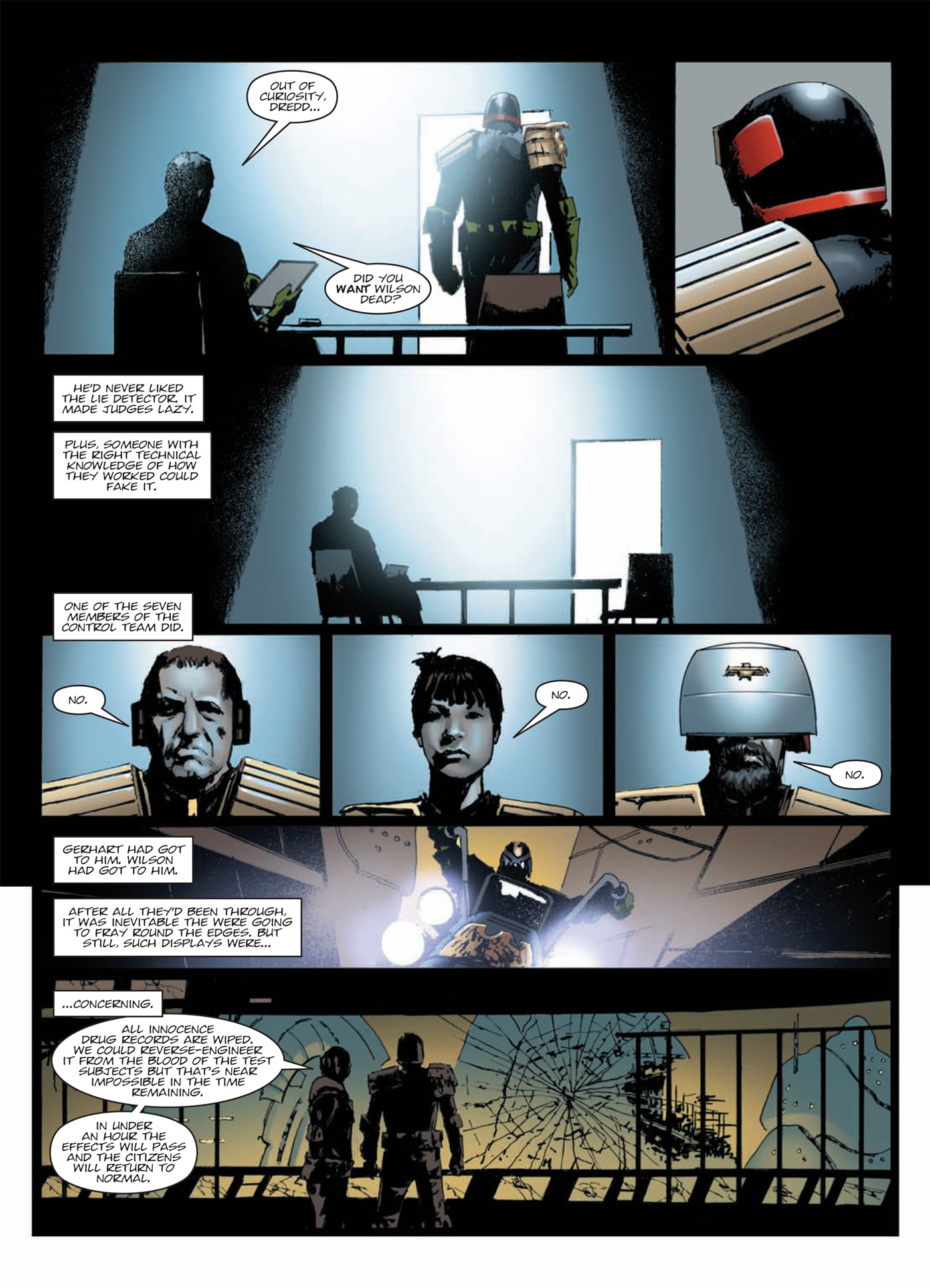 Read online Judge Dredd: Day of Chaos: Fallout comic -  Issue # TPB (Part 1) - 46