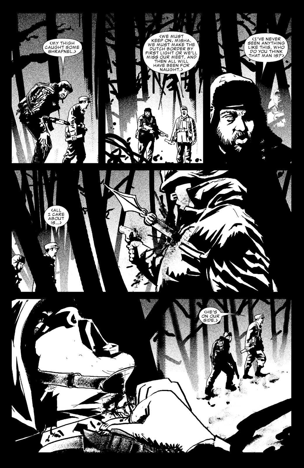 The Savage Axe of Ares (B&W) issue Full - Page 14