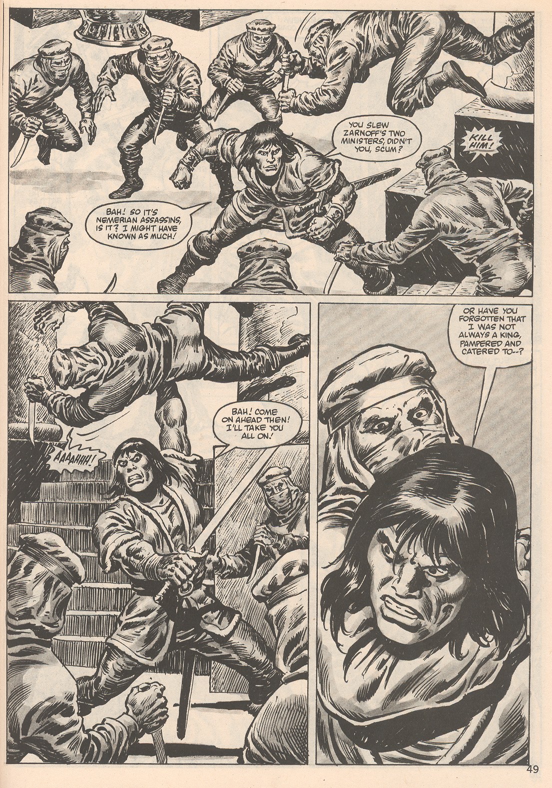 Read online The Savage Sword Of Conan comic -  Issue #104 - 49
