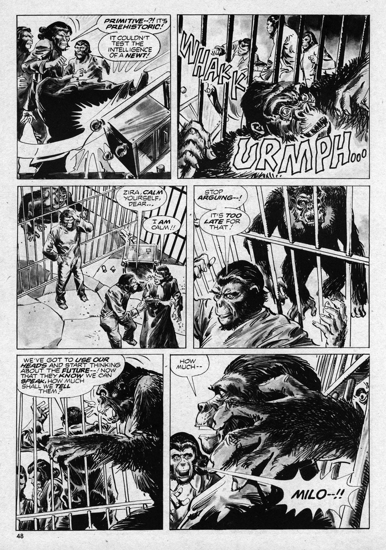 Read online Planet of the Apes comic -  Issue #13 - 48