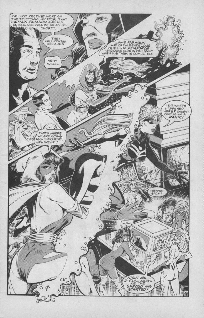 Read online Femforce comic -  Issue #34 - 5