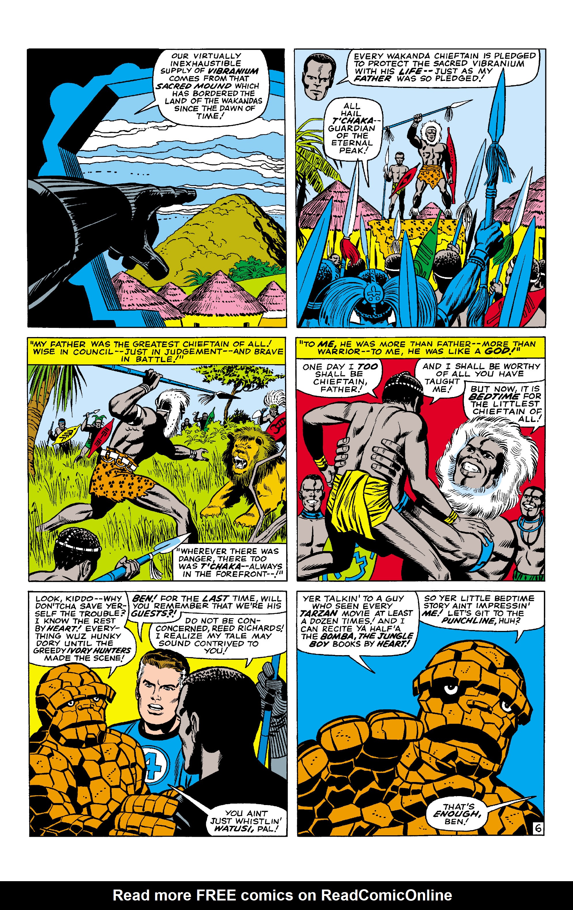 Read online Marvel Masterworks: The Fantastic Four comic -  Issue # TPB 6 (Part 1) - 54