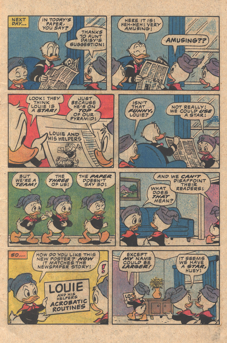 Read online Huey, Dewey, and Louie Junior Woodchucks comic -  Issue #73 - 5