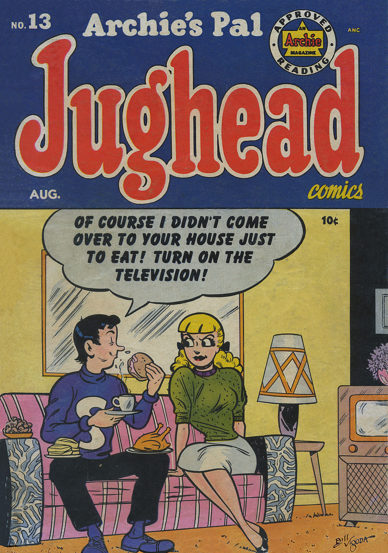 Read online Archie's Pal Jughead comic -  Issue #13 - 1