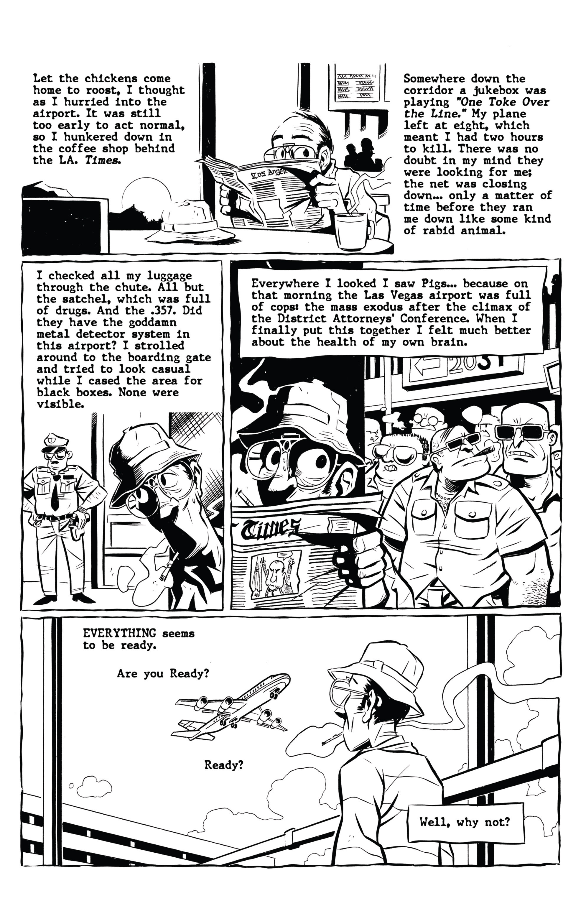 Read online Hunter S. Thompson's Fear and Loathing in Las Vegas comic -  Issue #4 - 39