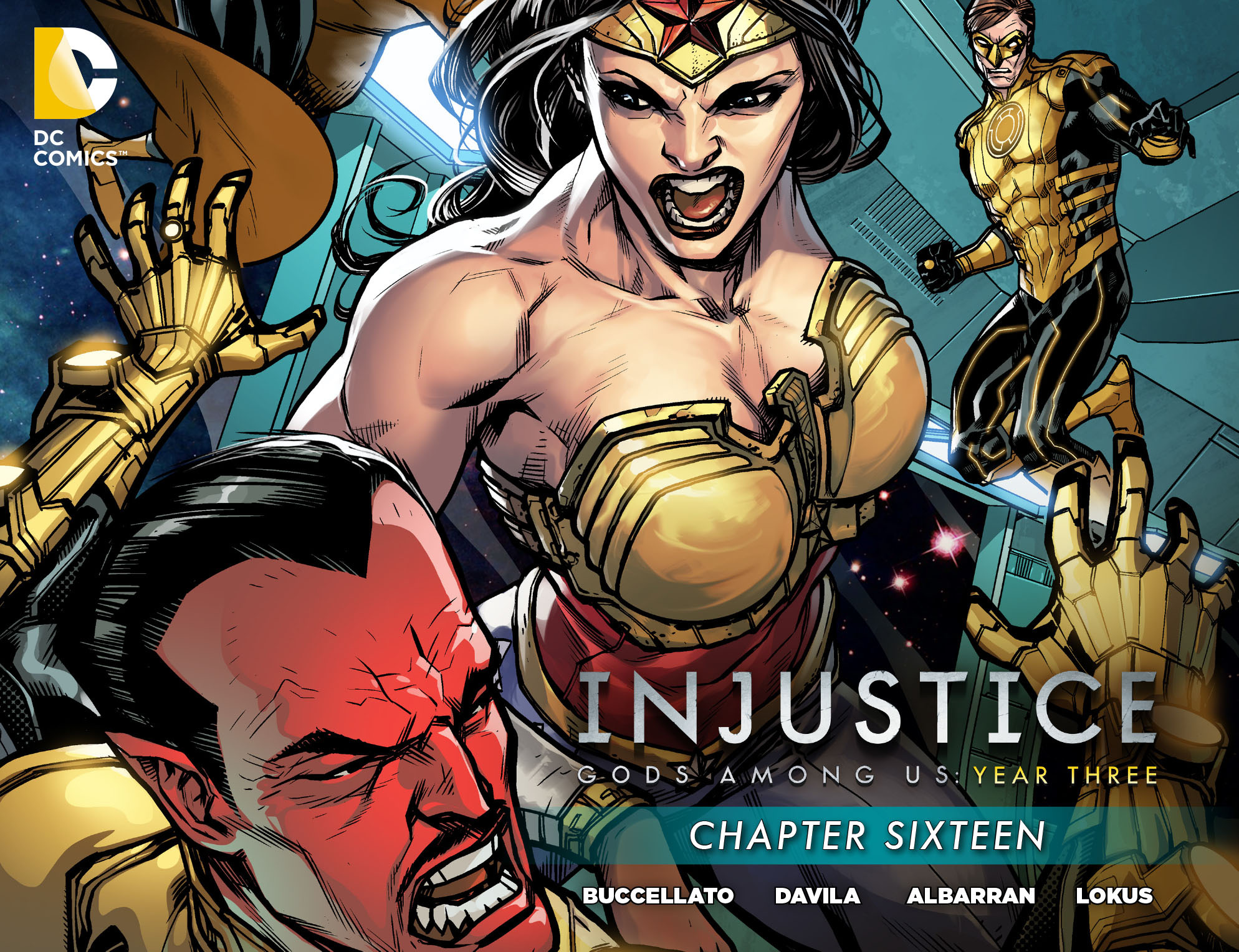 Read online Injustice: Gods Among Us Year Three comic -  Issue #16 - 1