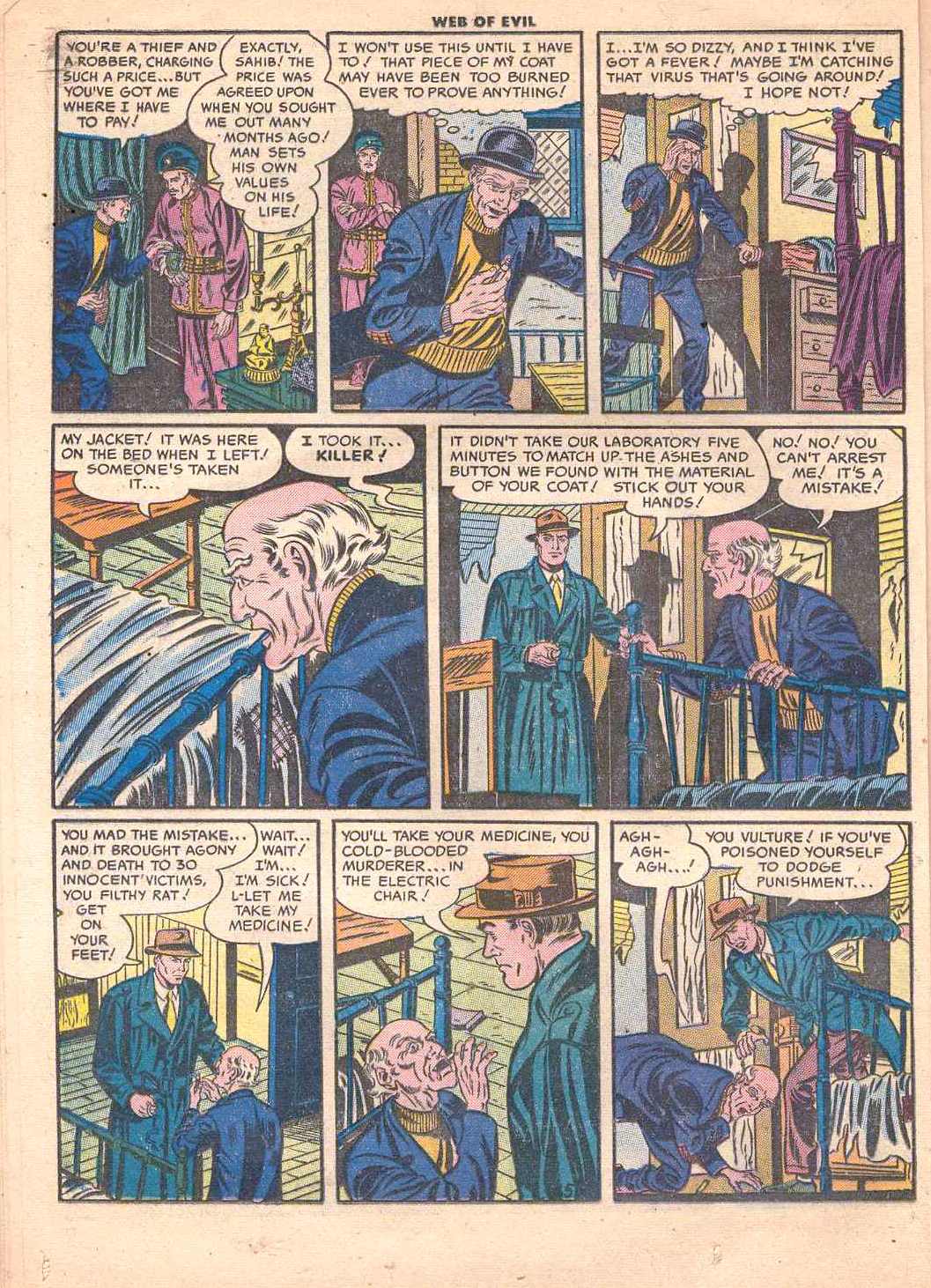 Read online Web of Evil comic -  Issue #8 - 16