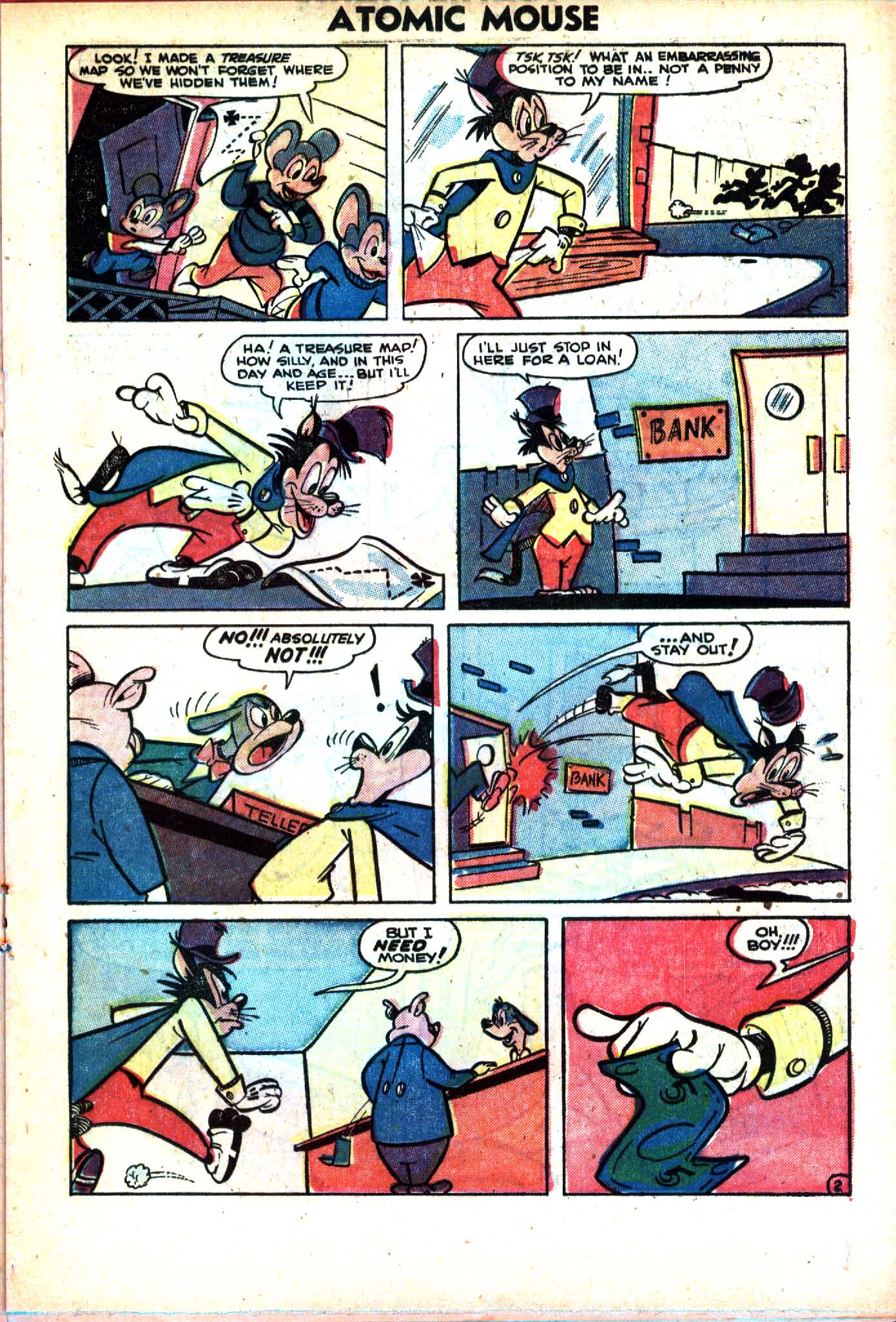 Read online Atomic Mouse comic -  Issue #13 - 17