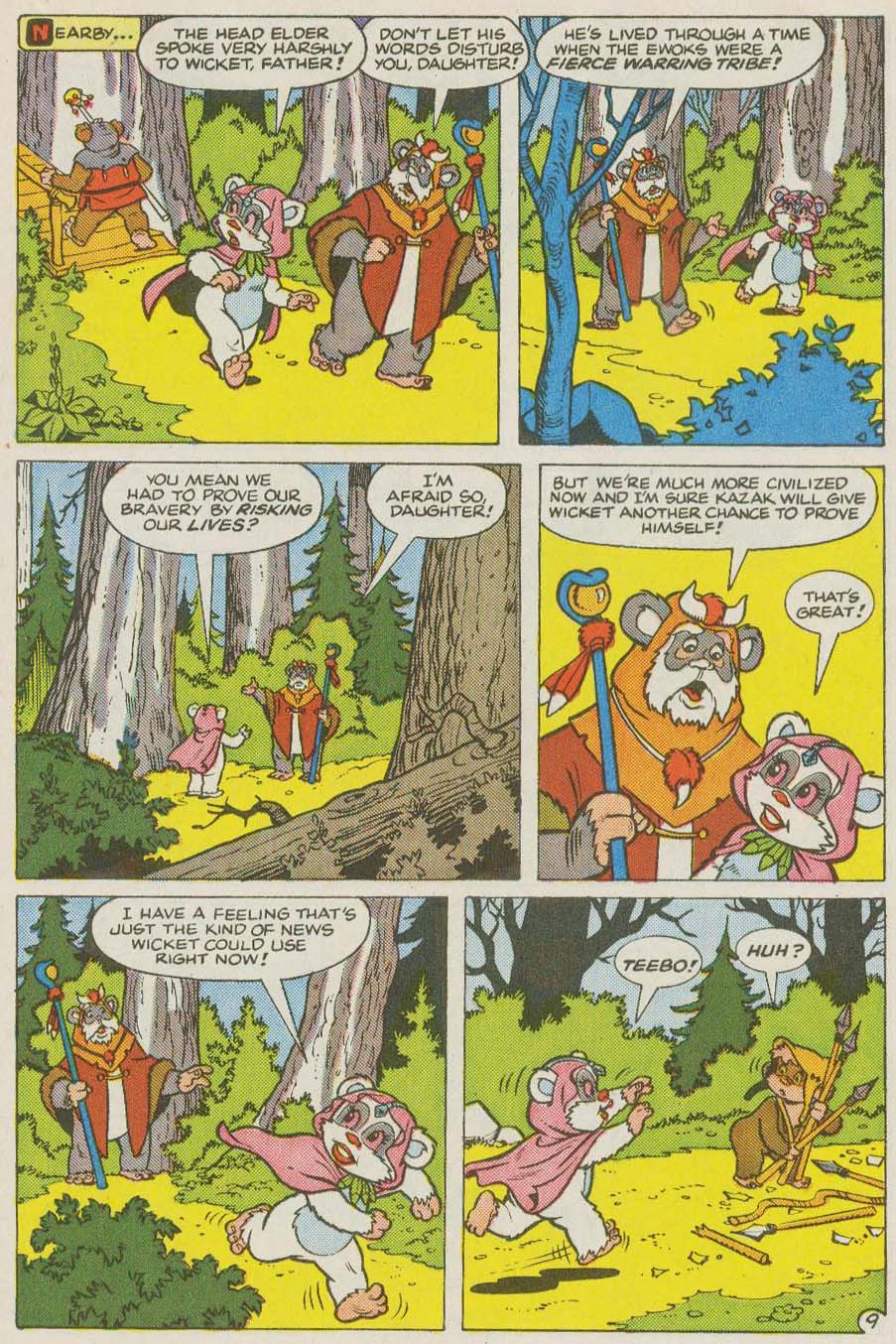 Read online Ewoks (1987) comic -  Issue #13 - 10