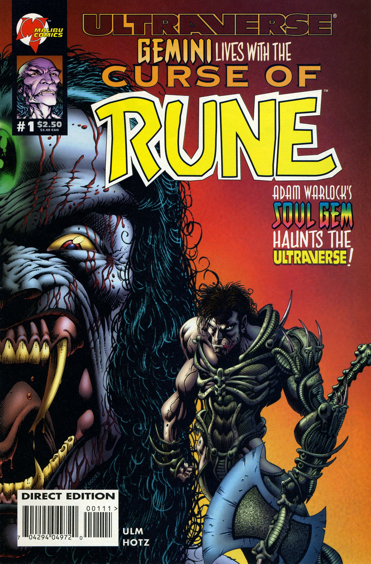 Read online Curse of Rune comic -  Issue #1 - 2