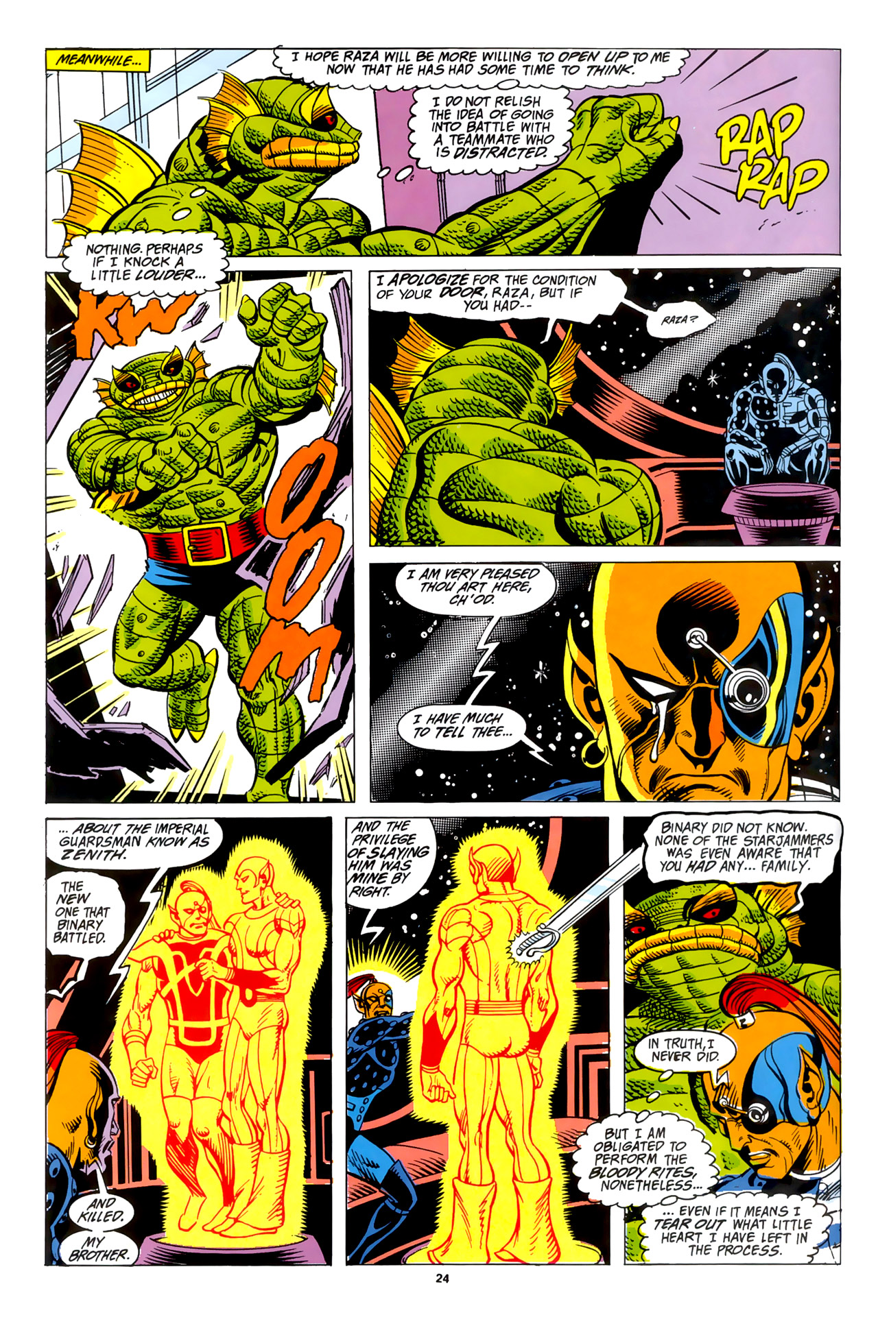 Read online X-Men Spotlight On...Starjammers comic -  Issue #2 - 26