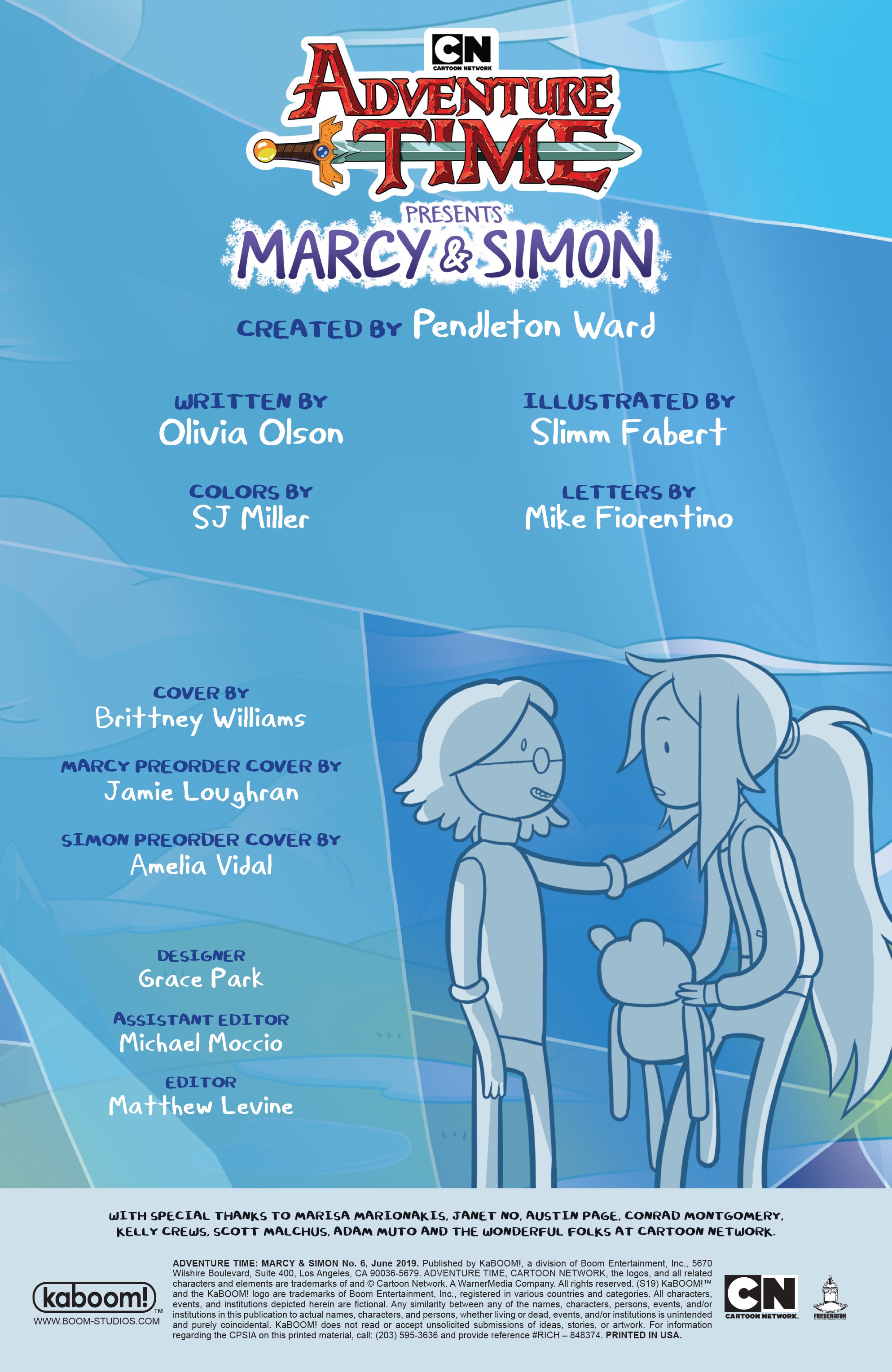 Read online Adventure Time: Marcy & Simon comic -  Issue #6 - 2