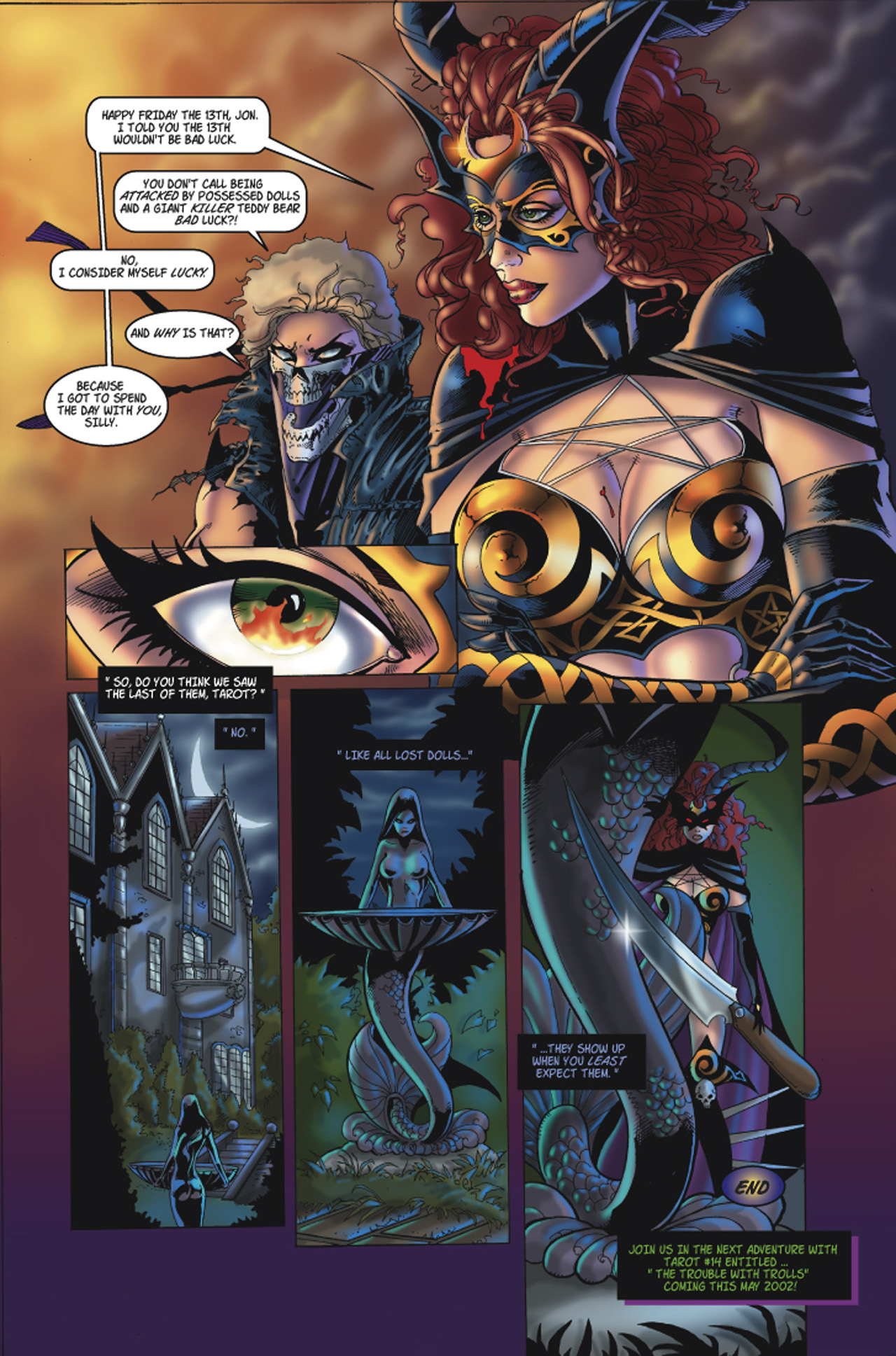 Read online Tarot: Witch of the Black Rose comic -  Issue #13 - 24