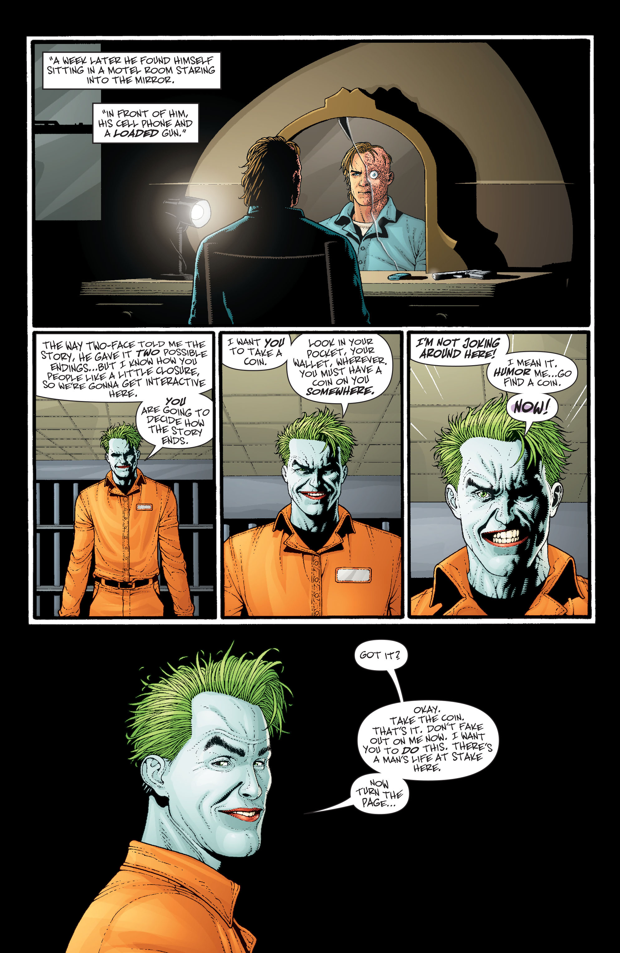 Read online Joker's Asylum: Two-Face comic -  Issue # Full - 22