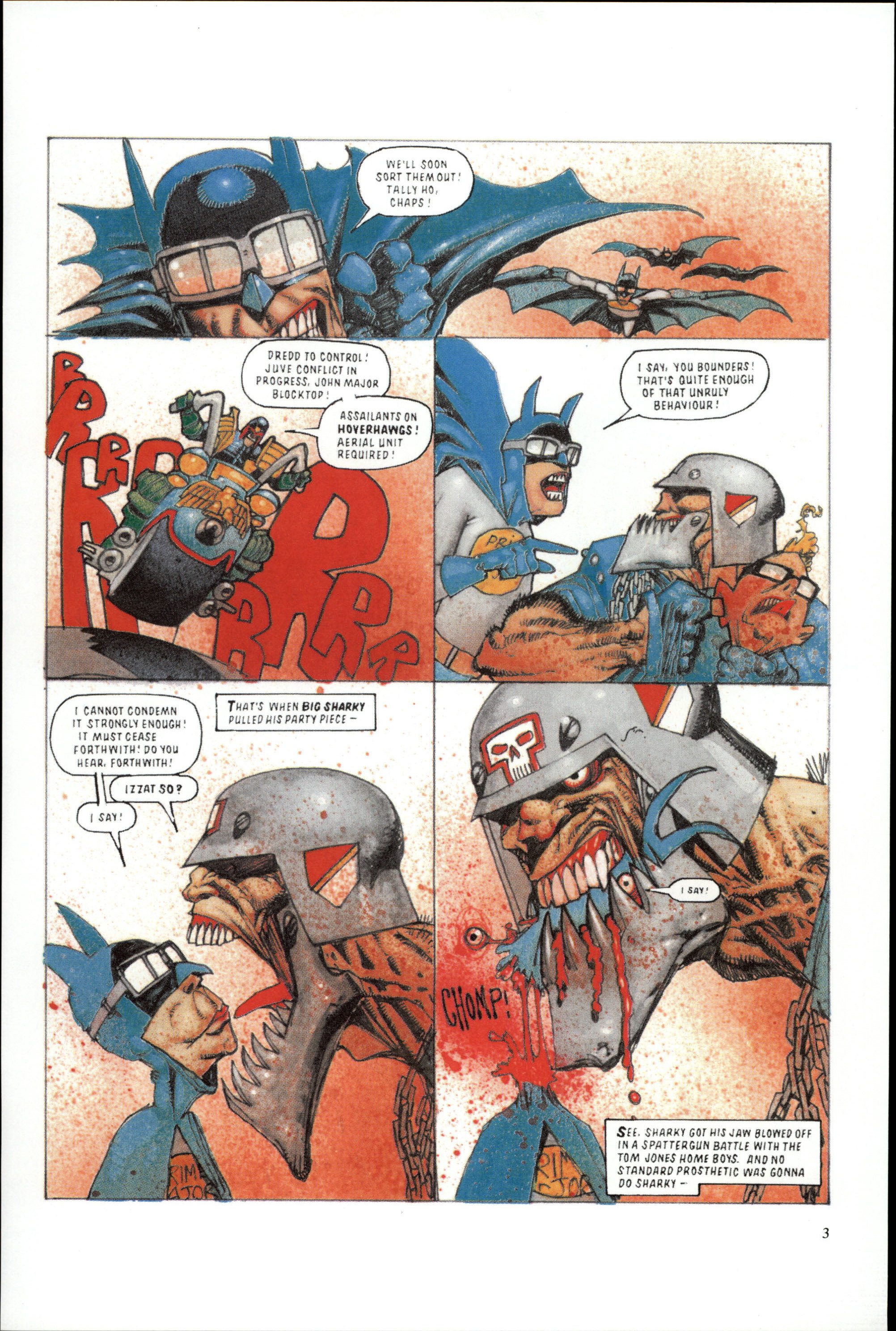 Read online Dredd Rules! comic -  Issue #15 - 5