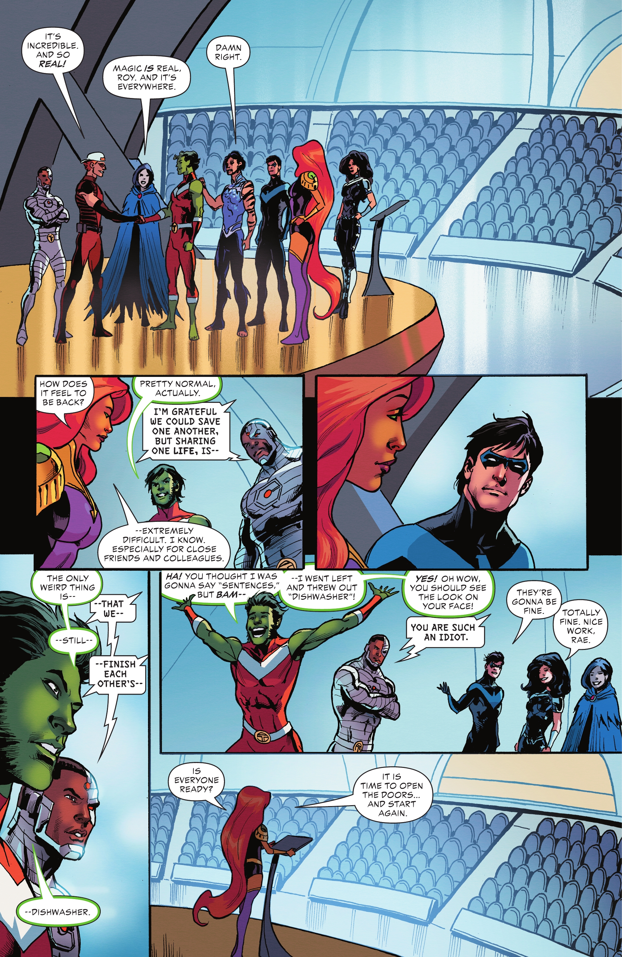 Read online Teen Titans Academy comic -  Issue #15 - 20