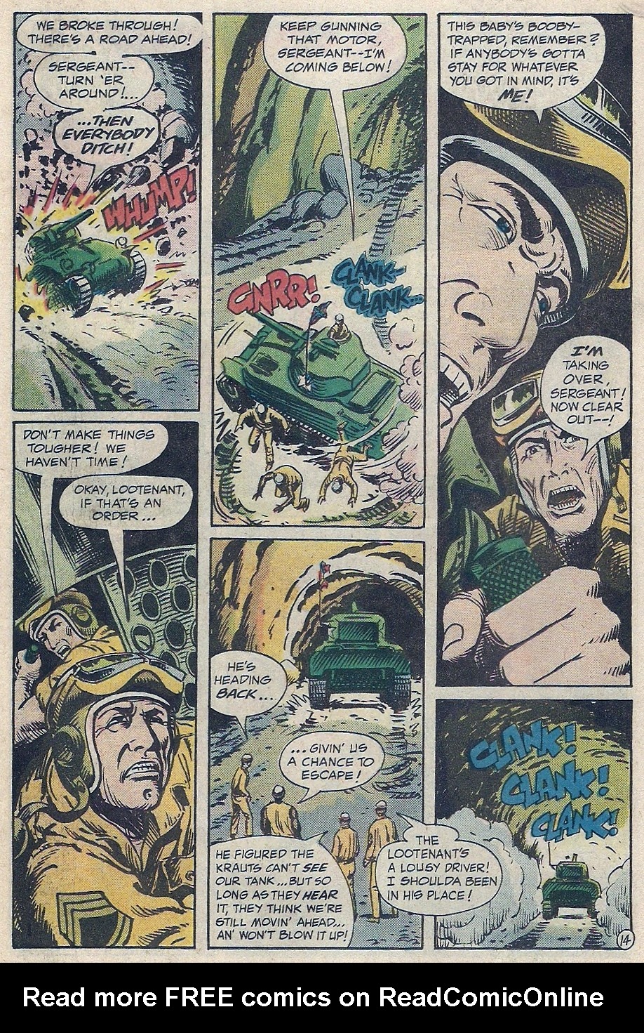 Read online G.I. Combat (1952) comic -  Issue #267 - 17