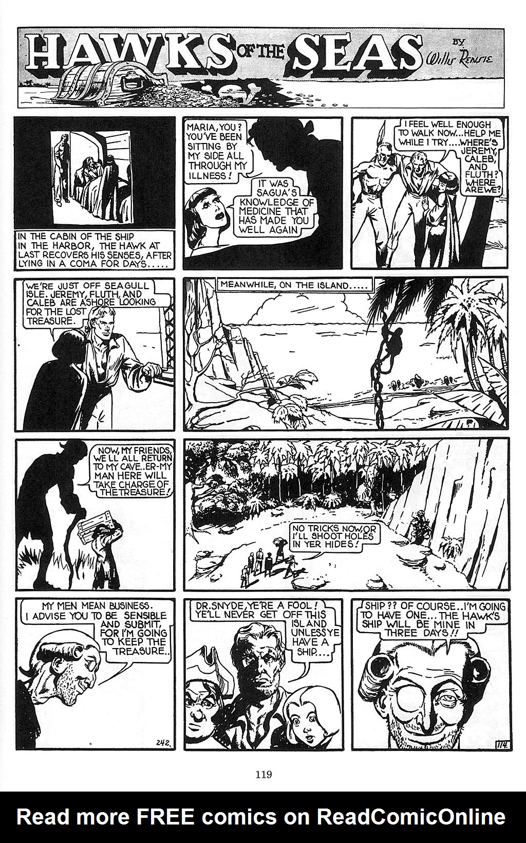 Read online Will Eisner's Hawks of the Seas comic -  Issue # TPB - 120