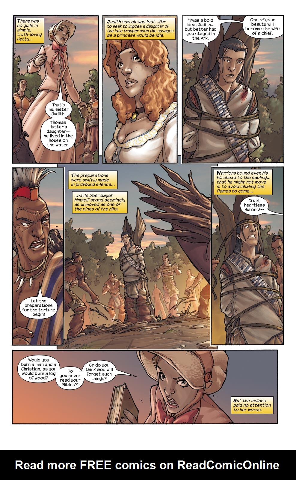 Read online The Last of the Mohicans comic -  Issue #4 - 26