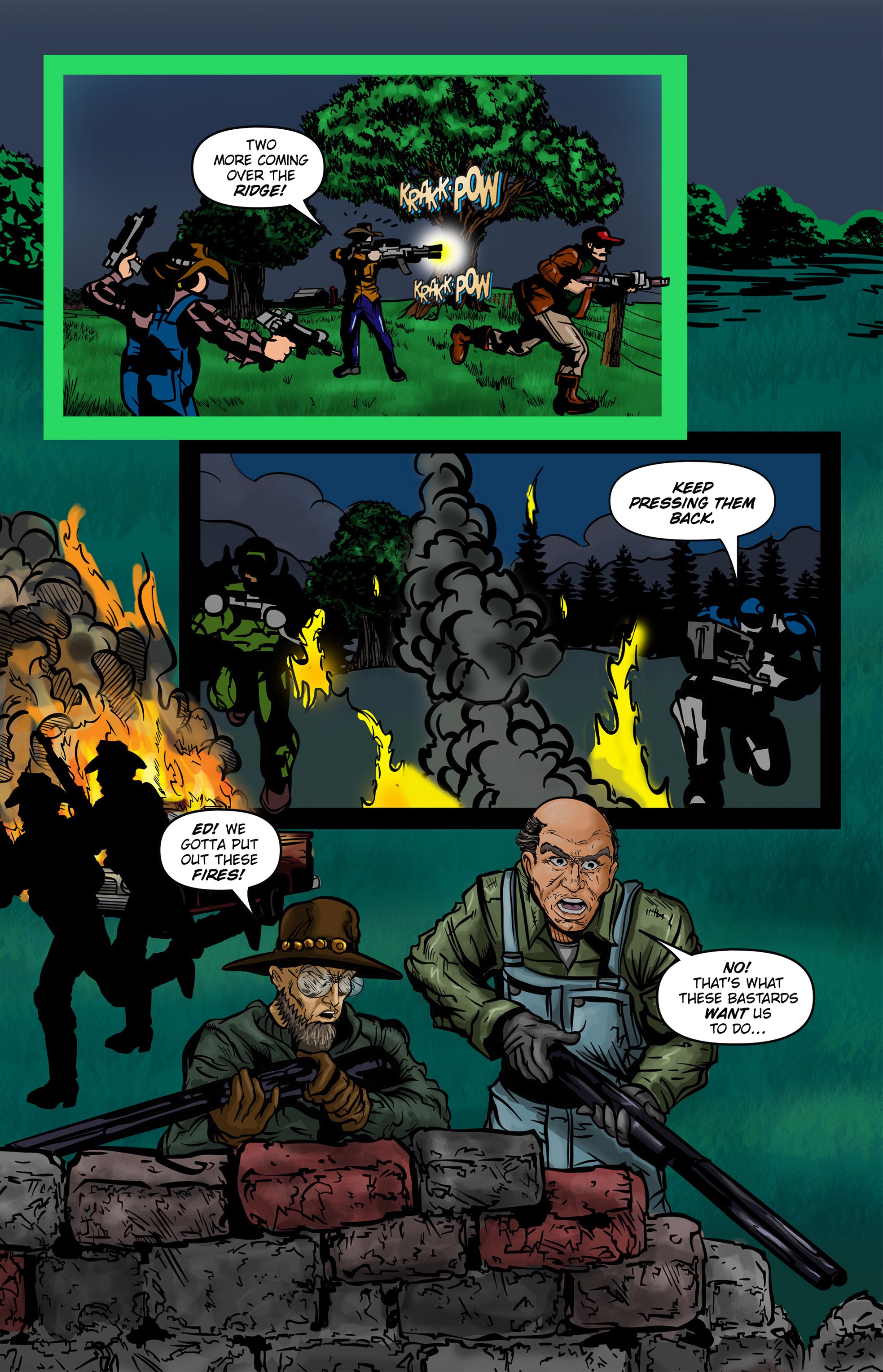 Read online William Shatner's Man O' War comic -  Issue #4 - 6