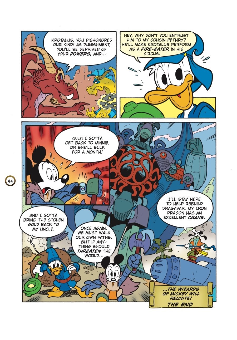 Read online Wizards of Mickey (2020) comic -  Issue # TPB 4 (Part 1) - 96