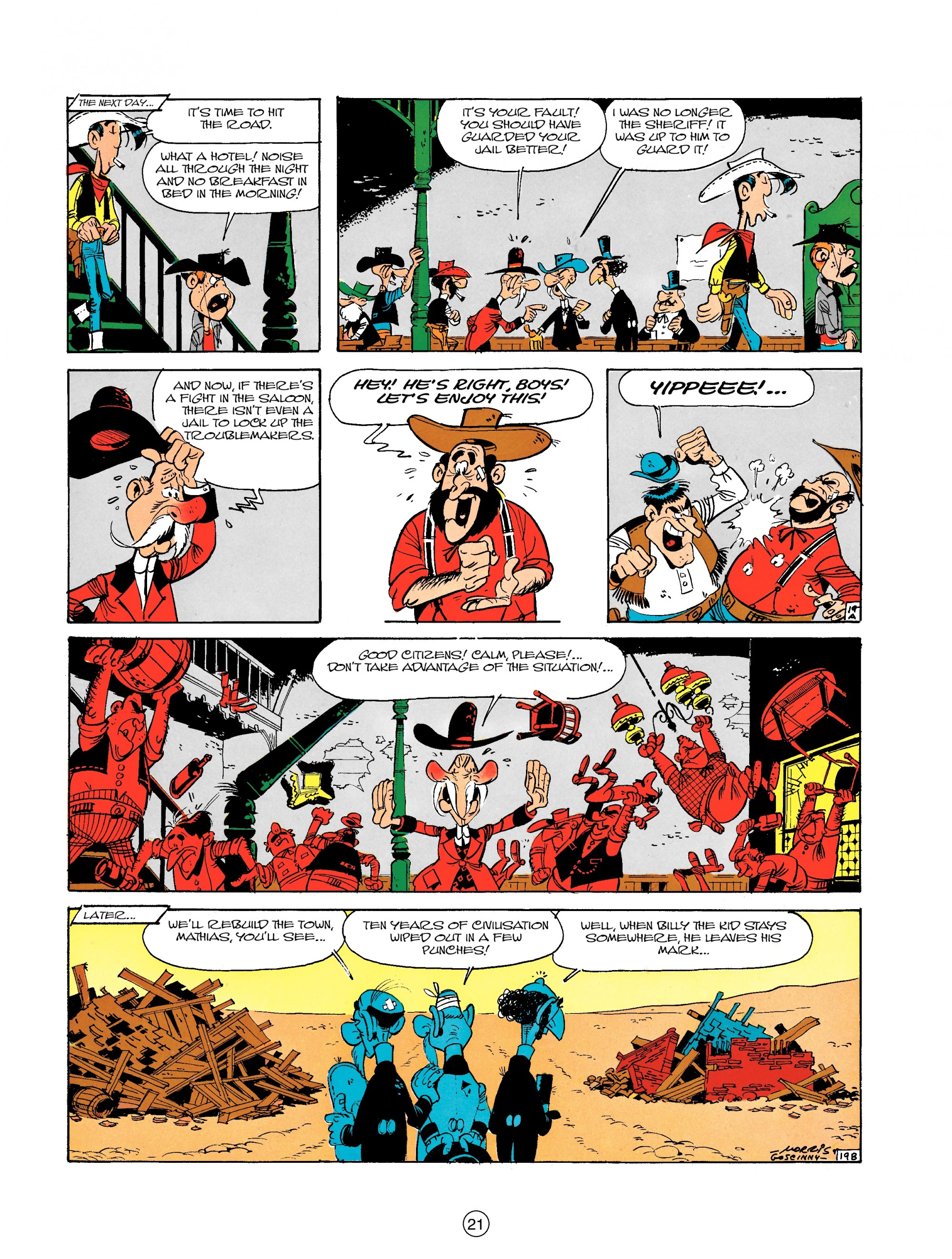 Read online A Lucky Luke Adventure comic -  Issue #18 - 21