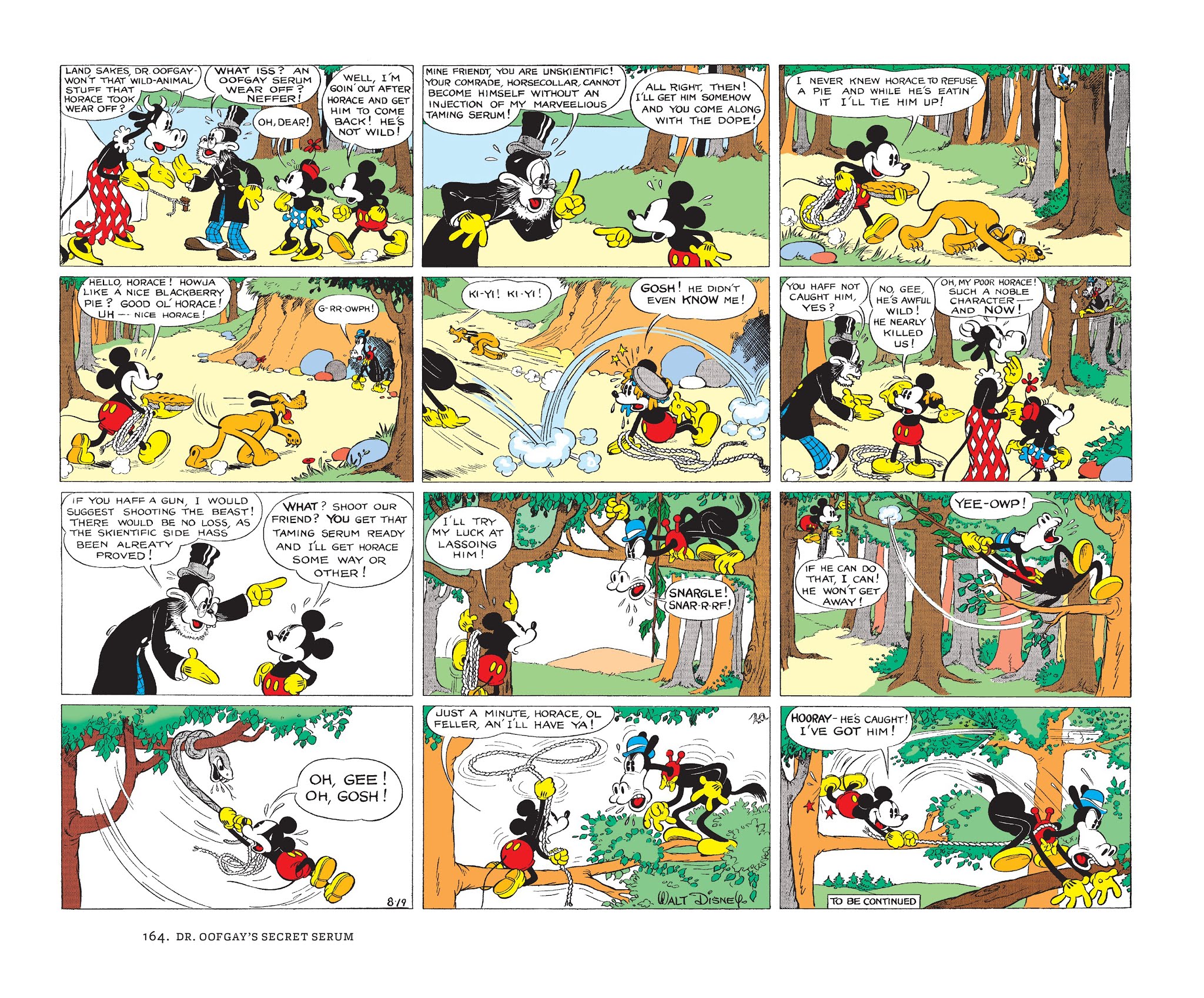 Read online Walt Disney's Mickey Mouse Color Sundays comic -  Issue # TPB 1 (Part 2) - 64