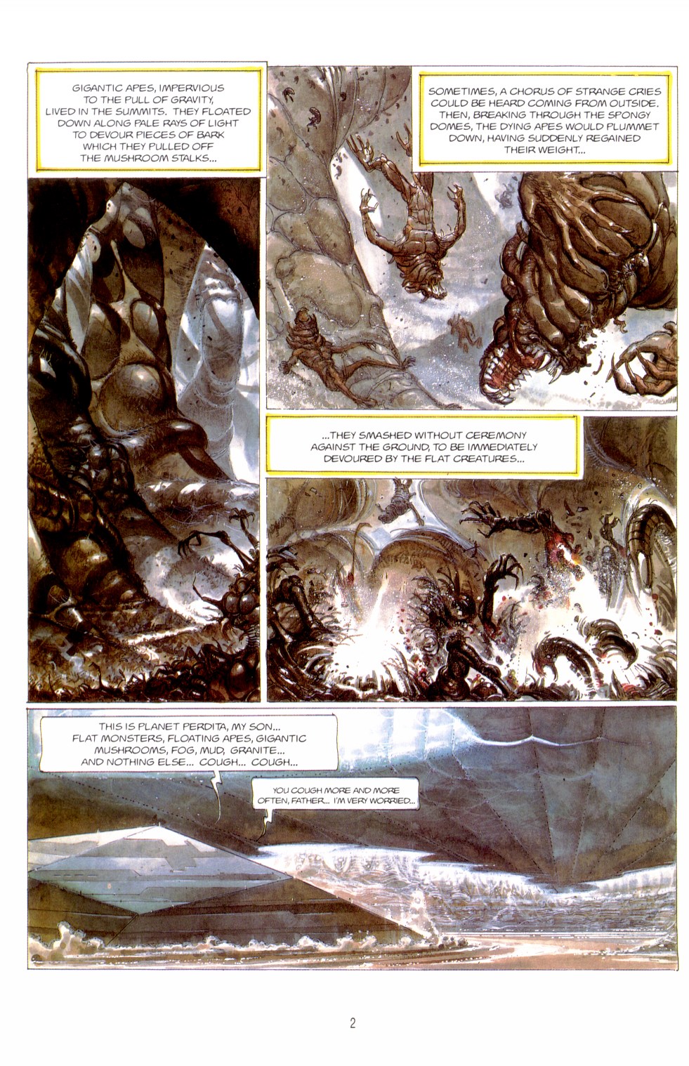 Read online The Metabarons comic -  Issue #6 - The Trials Of Aghnar - 4