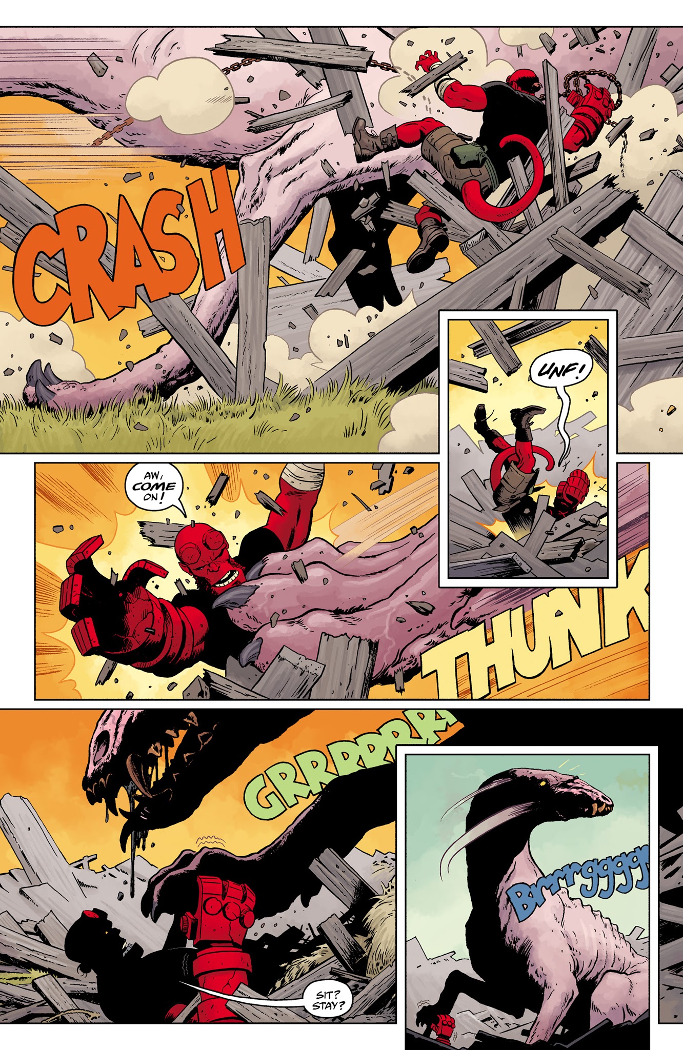 Read online Hellboy and the B.P.R.D.: 1953 - Beyond the Fences comic -  Issue #2 - 21